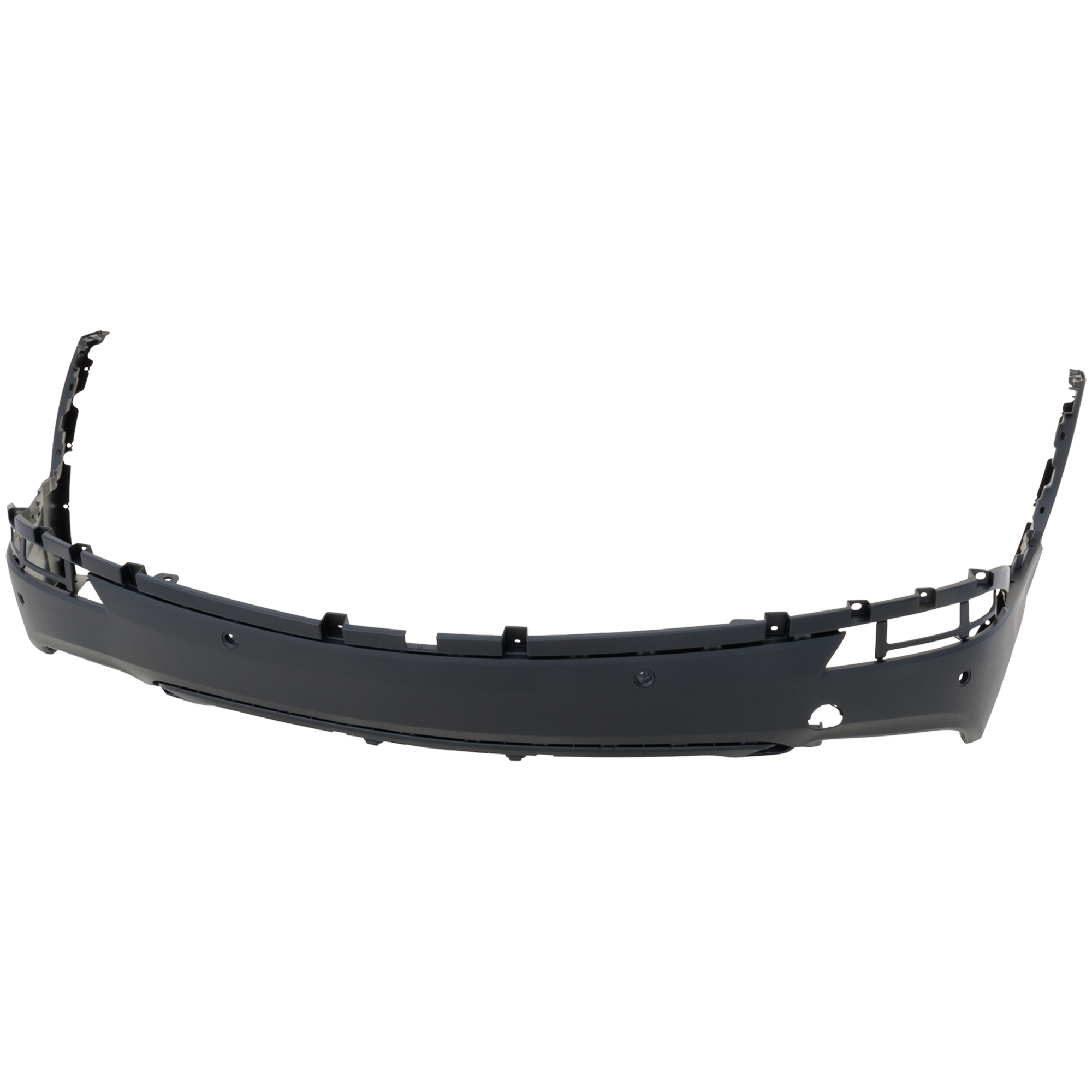 AM SANTA FE 13-16 REAR BUMPER COVER Lower Txtd w Parking Aid Snsr Holes and BSD SKU REPHY760105 Partslink HY1115109 OEM 86650B8000-86650B8200