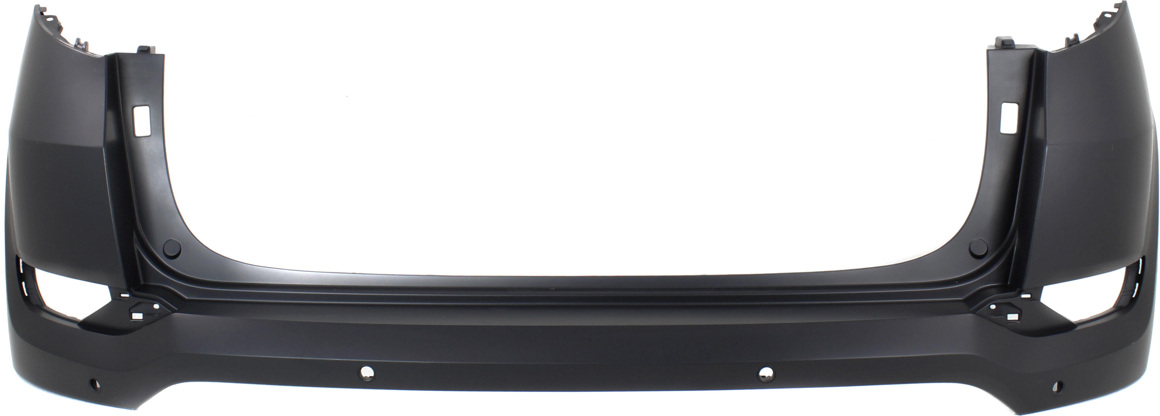 AM TUCSON 16-18 REAR BUMPER COVER Upper Primed w Park Assist Snsr Holes SKU REPHY760110P Partslink HY1114104 OEM 86640D3000