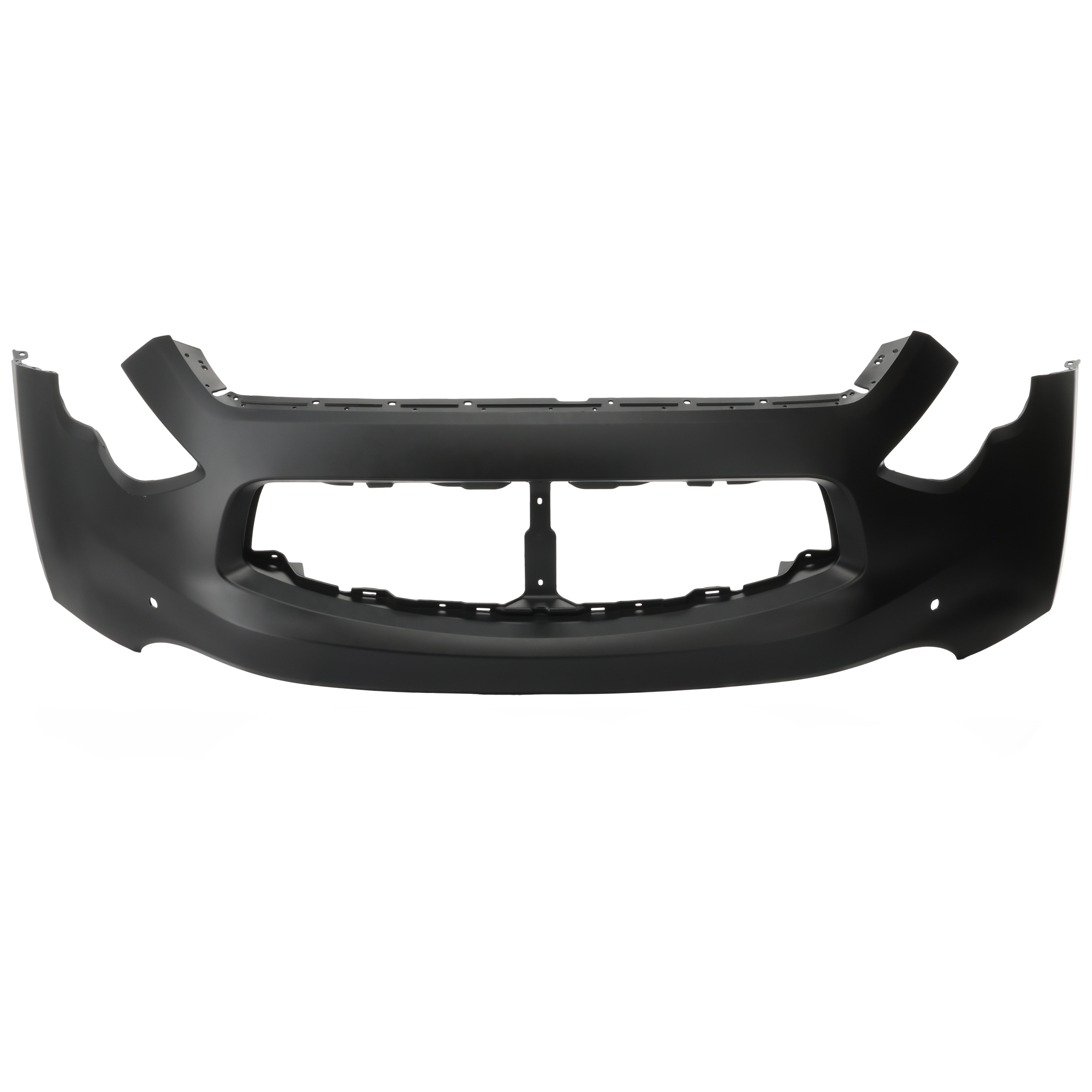 AM FX35 FX50-09-11 FRONT BUMPER COVER Upper Primed w Navigation System SKU REPI010325P Partslink IN1000243 OEM FBM221CG0H