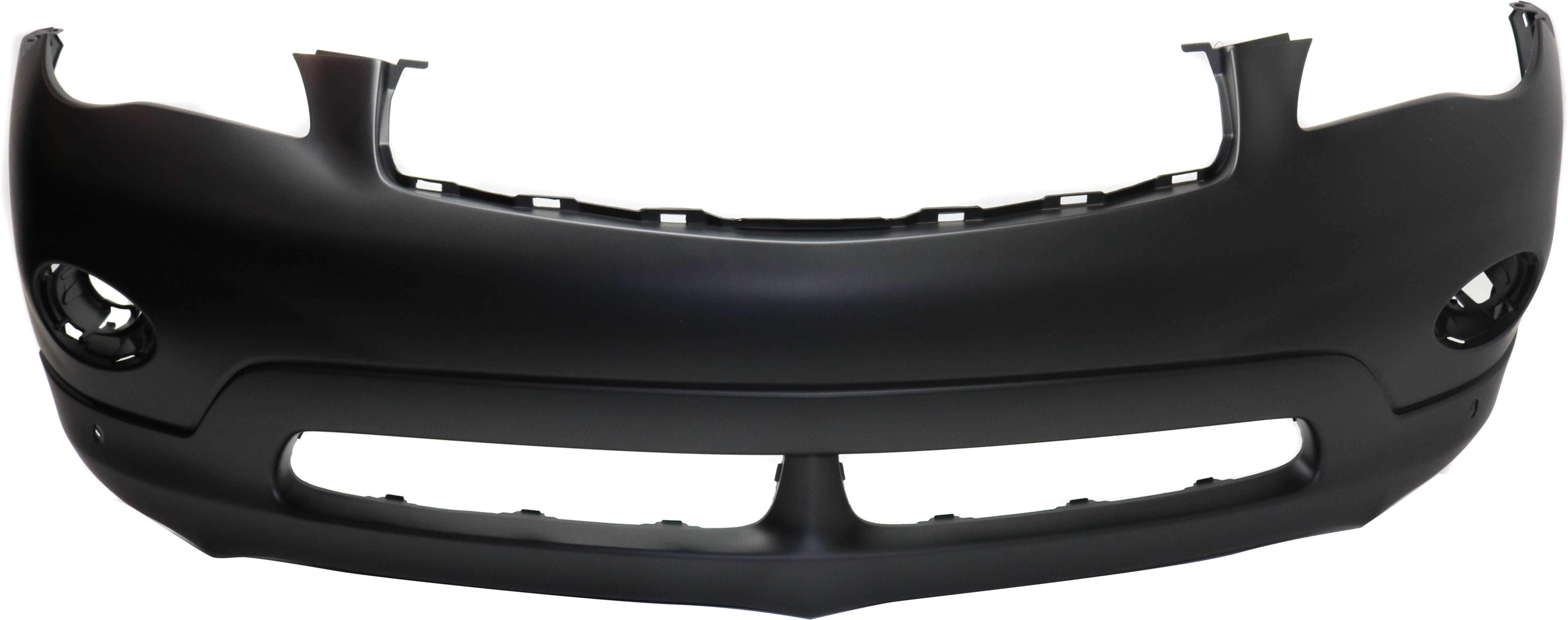AM EX35 EX37-08-13 QX50-14-15 FRONT BUMPER COVER Primed w Around View Monitor w PDC Sensor Holes CAPA SKU REPI010332PQ Partslink IN1000240C OEM FBM221BA1H