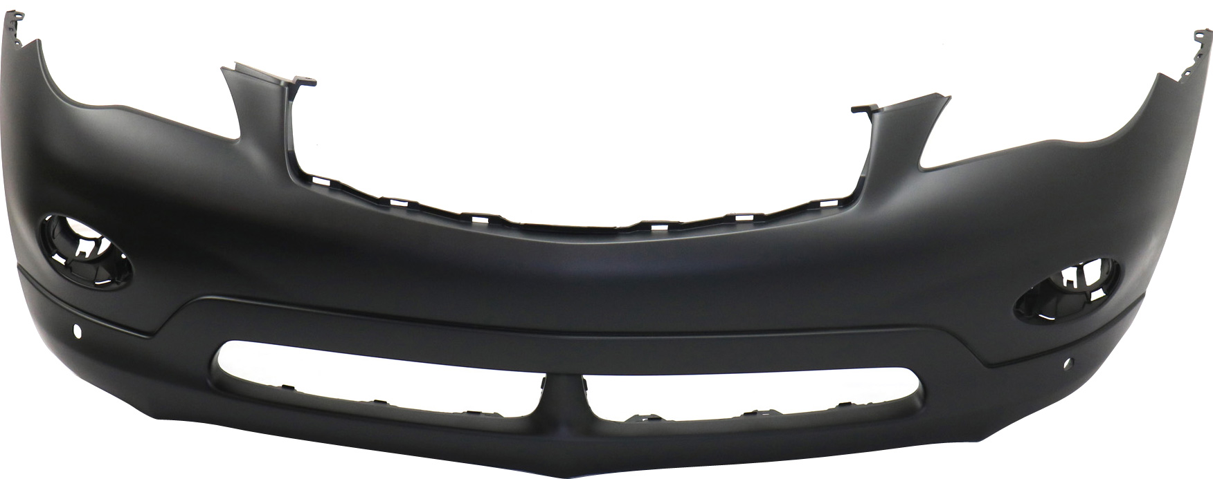 AM EX35 EX37-08-13 QX50-14-15 FRONT BUMPER COVER Primed w Around View Monitor w PDC Sensor Holes SKU REPI010332P Partslink IN1000240 OEM FBM221BA1H