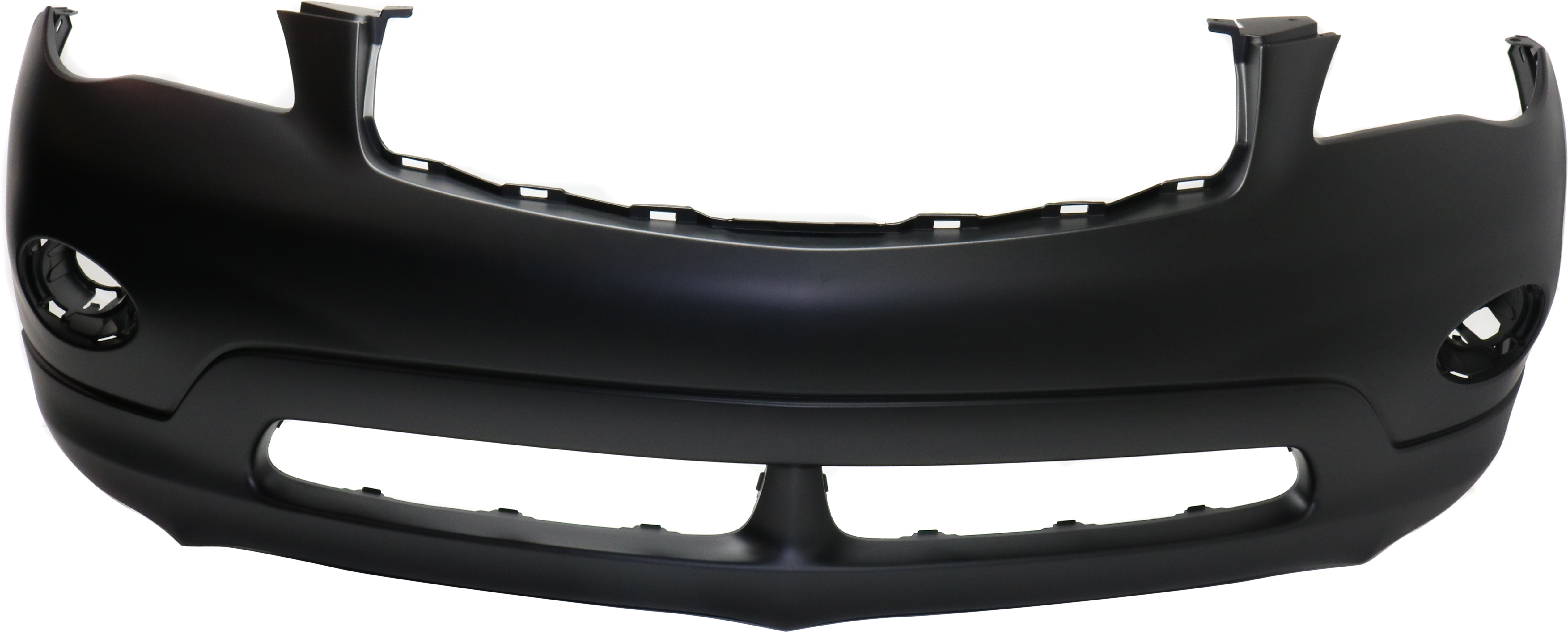AM EX35 EX37-08-13 QX50-14-15 FRONT BUMPER COVER Primed w o Around View Monitor w o PDC Sensor Holes CAPA SKU REPI010333PQ Partslink IN1000239C OEM FBM221BA0H