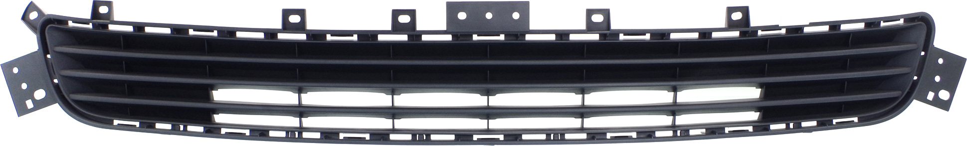 AM Q50-14-17 FRONT BUMPER GRILLE Txtd w o Intelligent Cruise Control Hybrid 14-15 Std Type Exc. Sport Model CAPA SKU REPI015303Q Partslink IN1036102C OEM 622544HB0A