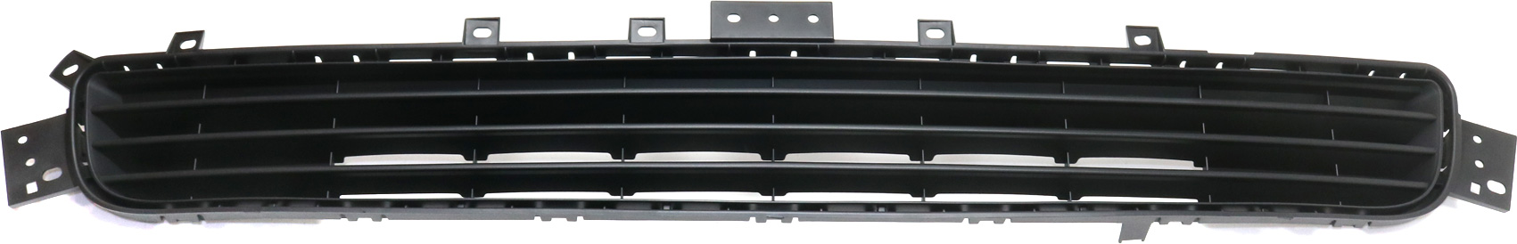 AM Q50-14-17 FRONT BUMPER GRILLE Txtd w o Intelligent Cruise Control Hybrid 14-15 Std Type Exc. Sport Model SKU REPI015303 Partslink IN1036102 OEM 622544HB0A
