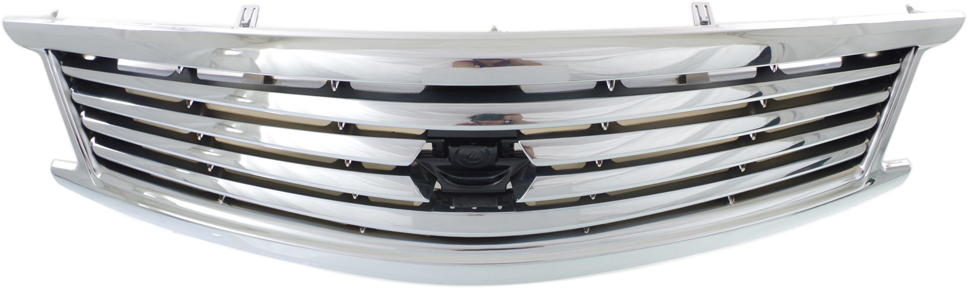 AM G25-11-12 G37-10-13 Q40-15-15 GRILLE Chrome Shell and Insert SKU REPI070112 Partslink IN1200117 OEM 623101NF1A