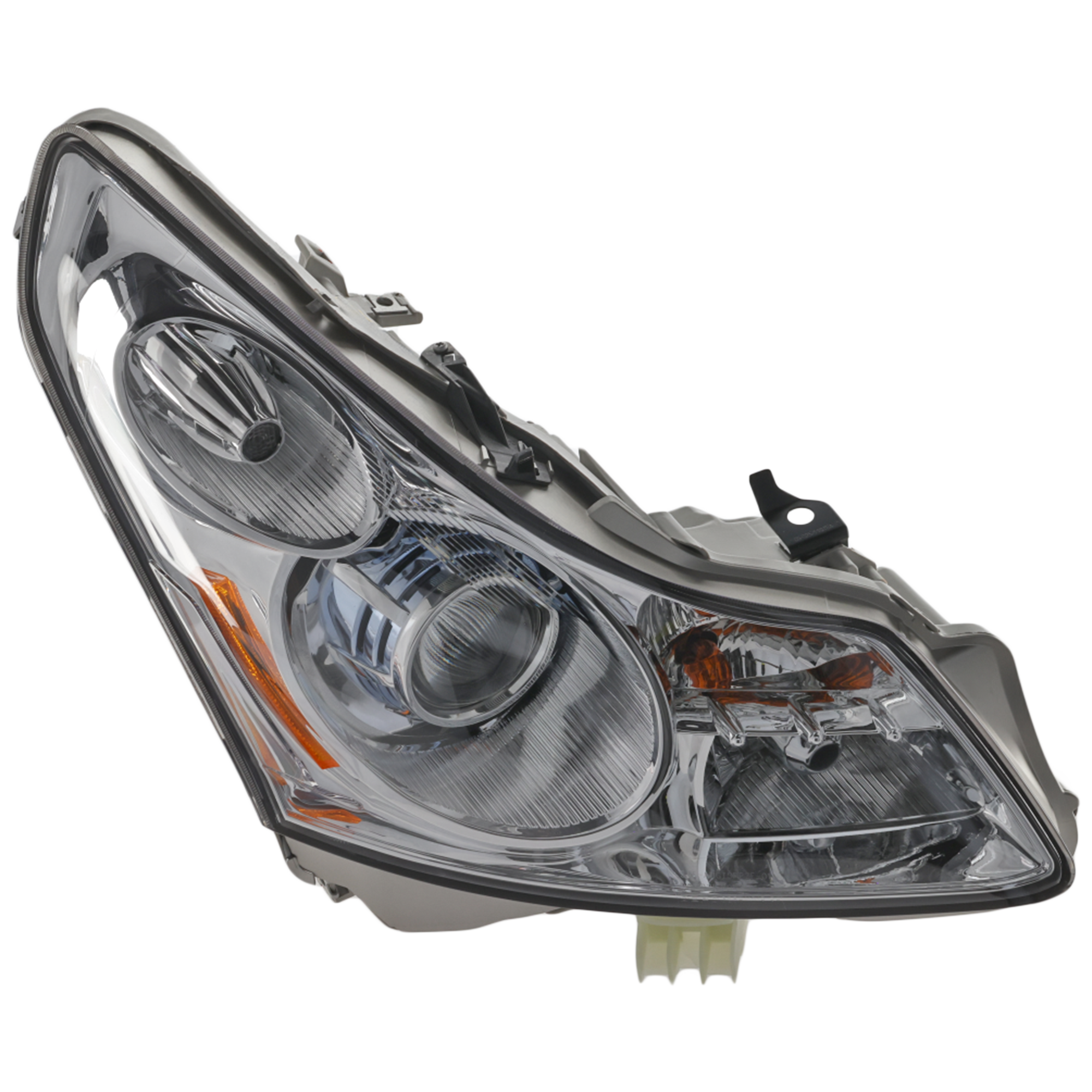 AM G35-07-08 HEAD LAMP RH Assembly HID Xenon w HID Kit w o Technology Package Sedan SKU REPI100101 Partslink IN2503137 OEM 26010JK60C