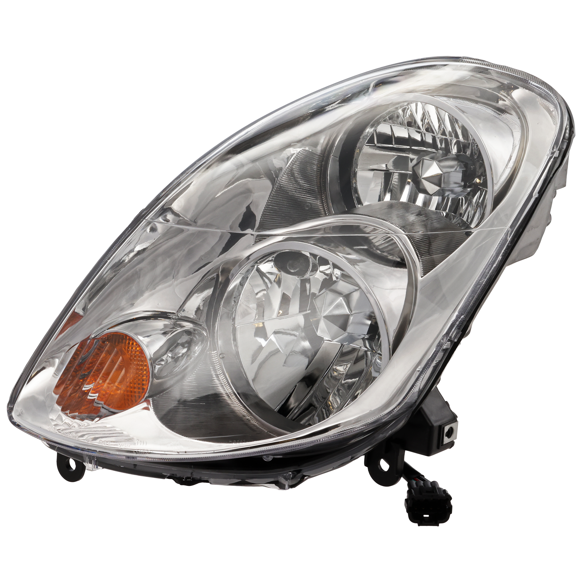 AM G35-03-04 HEAD LAMP LH Assembly Halogen Sedan SKU REPI100106 Partslink IN2502112 OEM 26060AC025