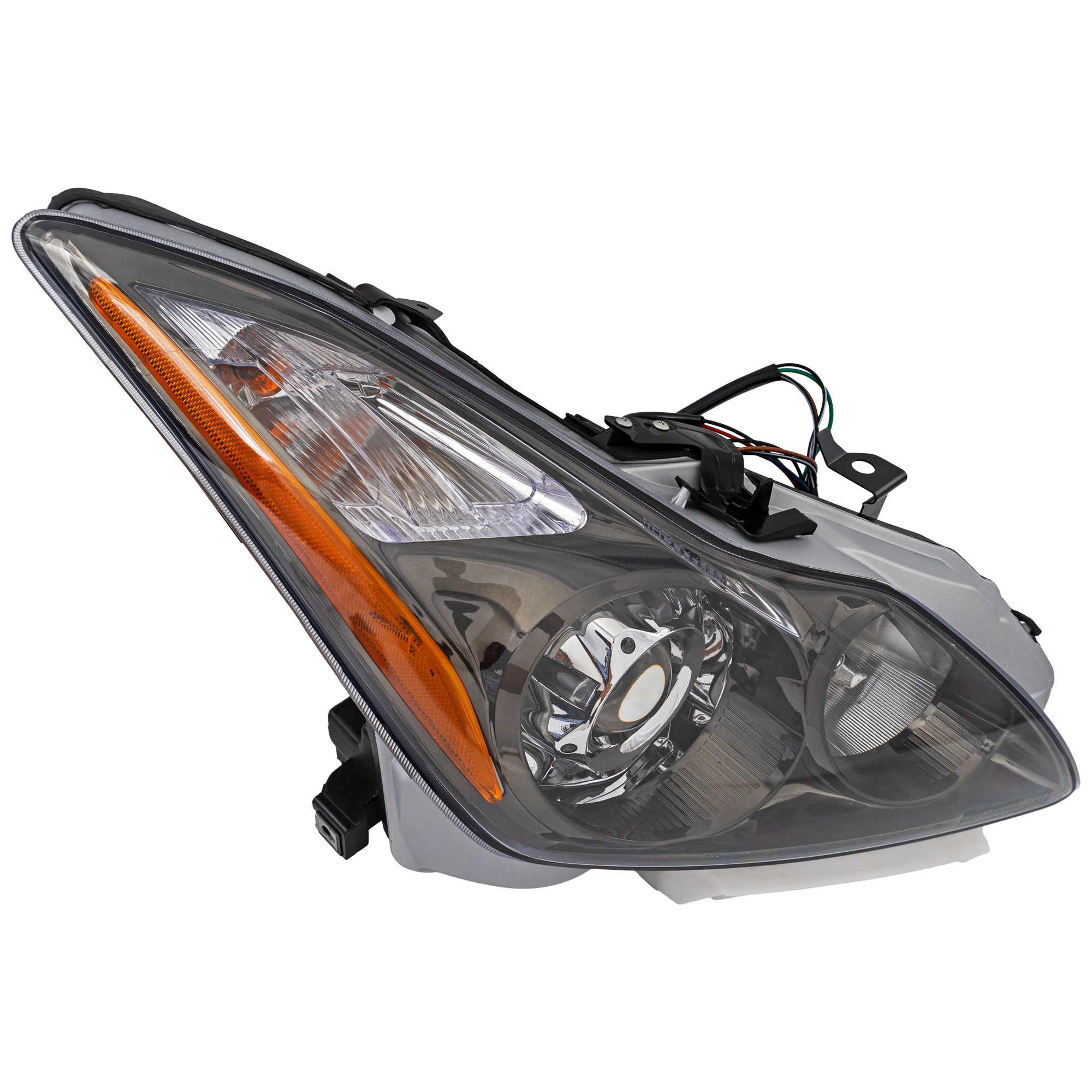AM G37-11-13 Q60-14-15 HEAD LAMP RH Assembly HID Xenon w HID Kit Convertible Coupe SKU REPI100115 Partslink IN2503148 OEM 260101NL0B