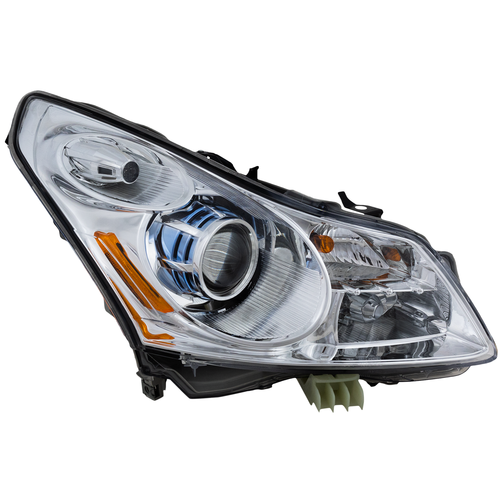 AM G37-09-09 HEAD LAMP RH Assembly HID Xenon w HID Kit w o Technology Package Sedan SKU REPI100157 Partslink IN2503146 OEM 26010JK60E