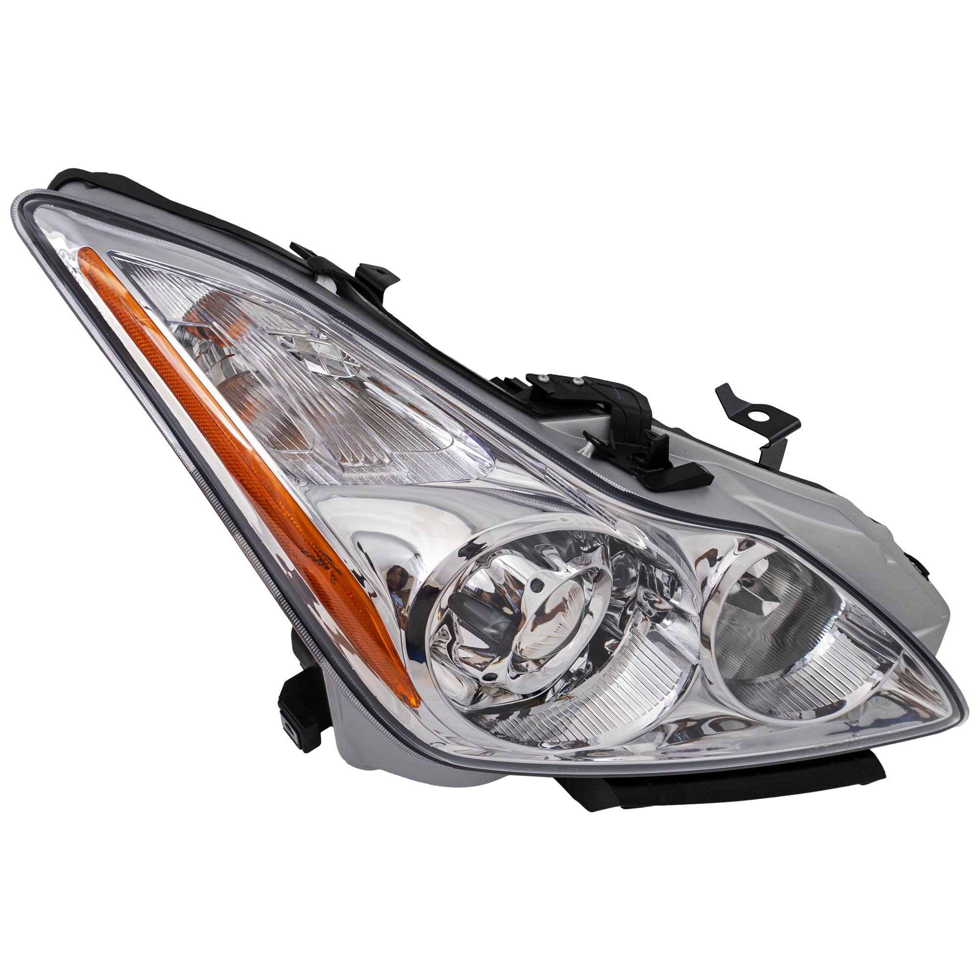 AM G37-08-10 HEAD LAMP RH Assembly HID Xenon w HID Kit Convertible Coupe SKU REPI100165 Partslink IN2503147 OEM 26010JL02B