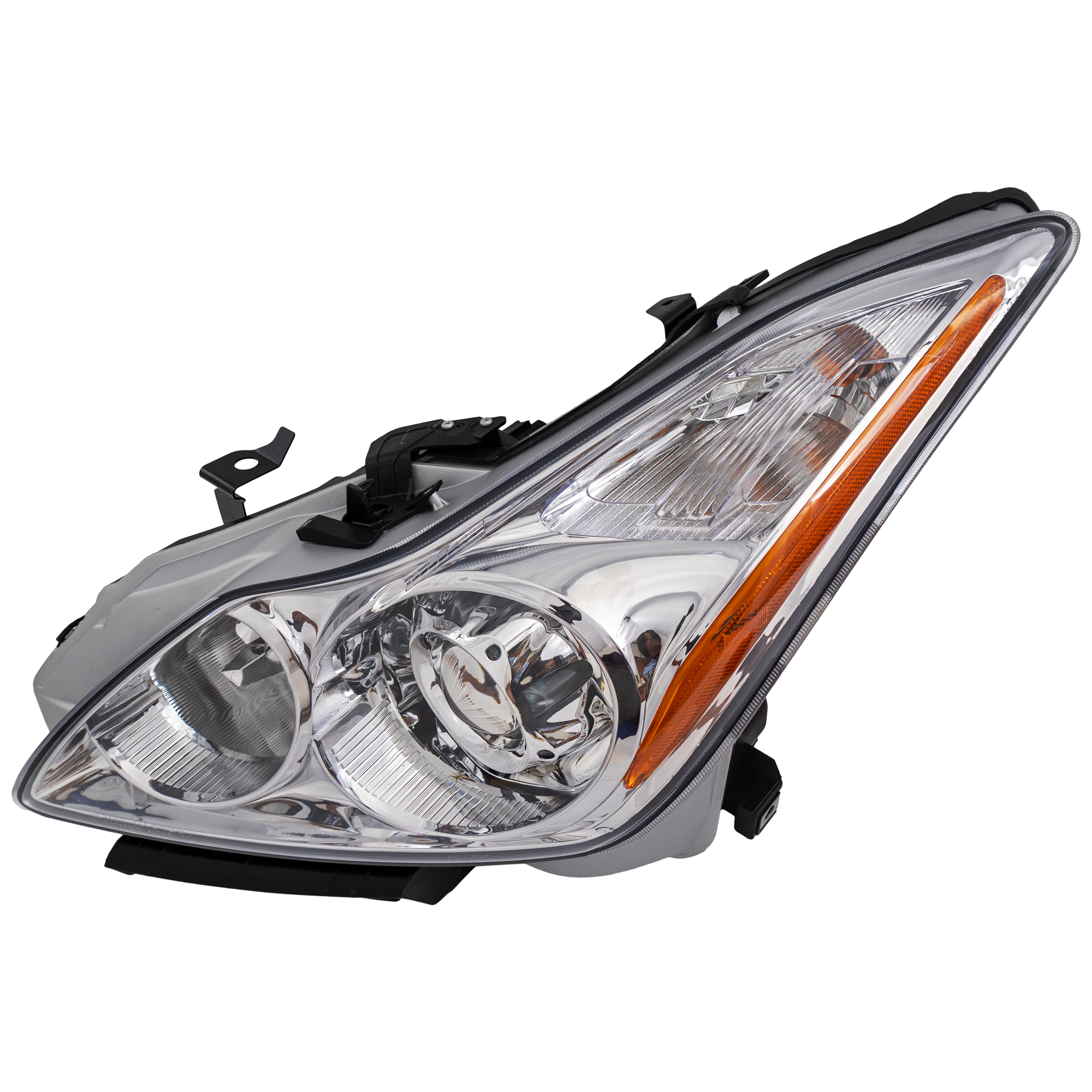AM G37-08-10 HEAD LAMP LH Assembly HID Xenon w HID Kit Convertible Coupe SKU REPI100166 Partslink IN2502147 OEM 26060JL02B
