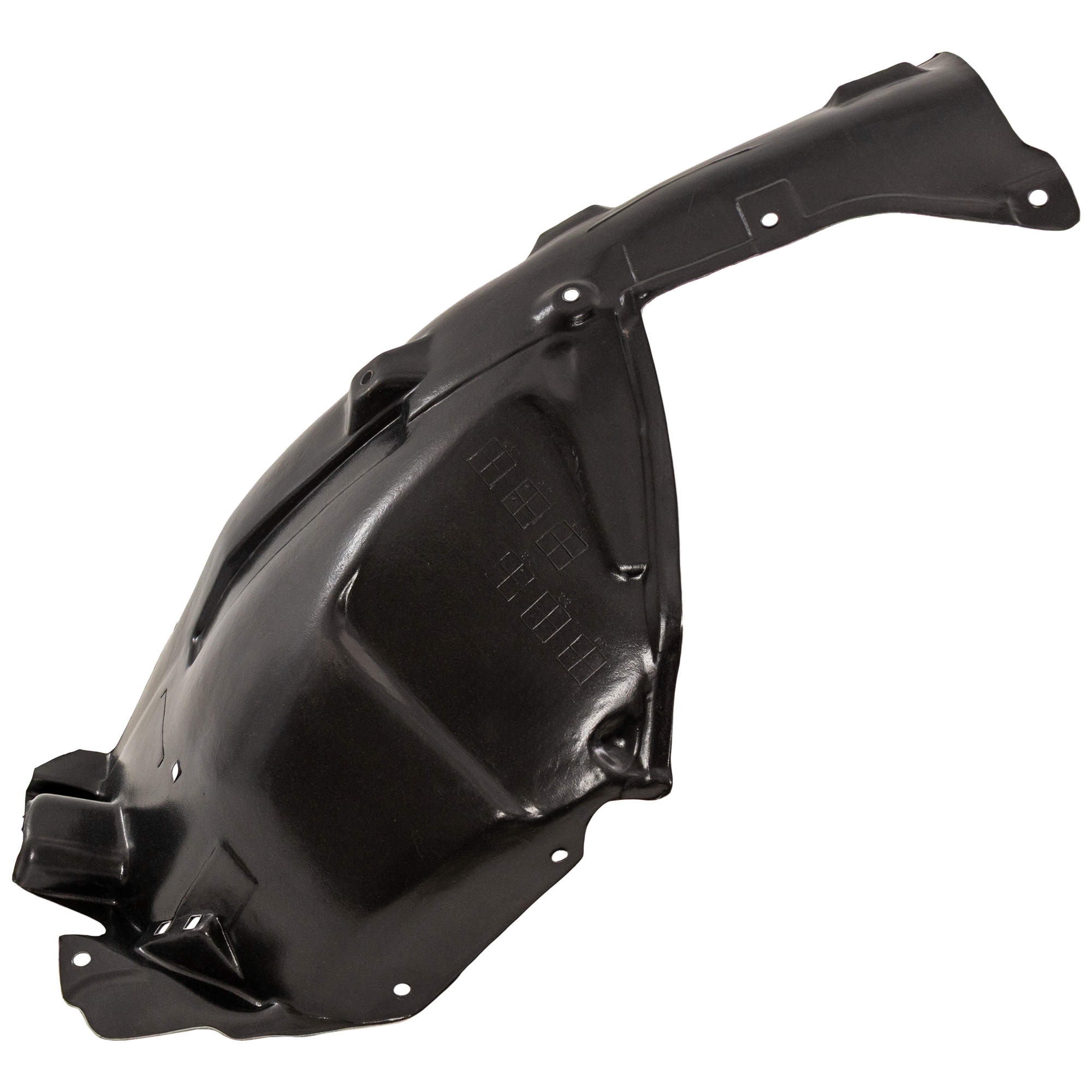AM EX35-08-12 QX50-14-17 FRONT FENDER LINER LH Rear Section SKU REPI222104 Partslink IN1248111 OEM 638431BA0A