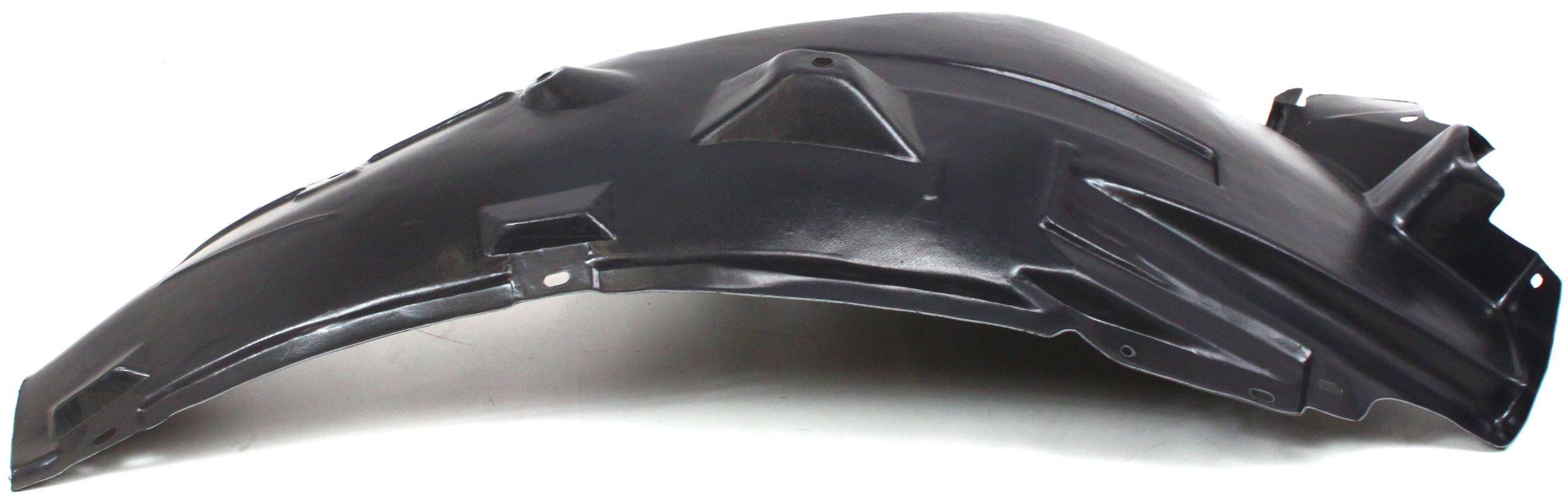AM G37-08-13 Q60-14-15 FRONT FENDER LINER LH Rear Section w o Premium Package Convertible Coupe SKU REPI222112 Partslink IN1248115 OEM 63843JL03A