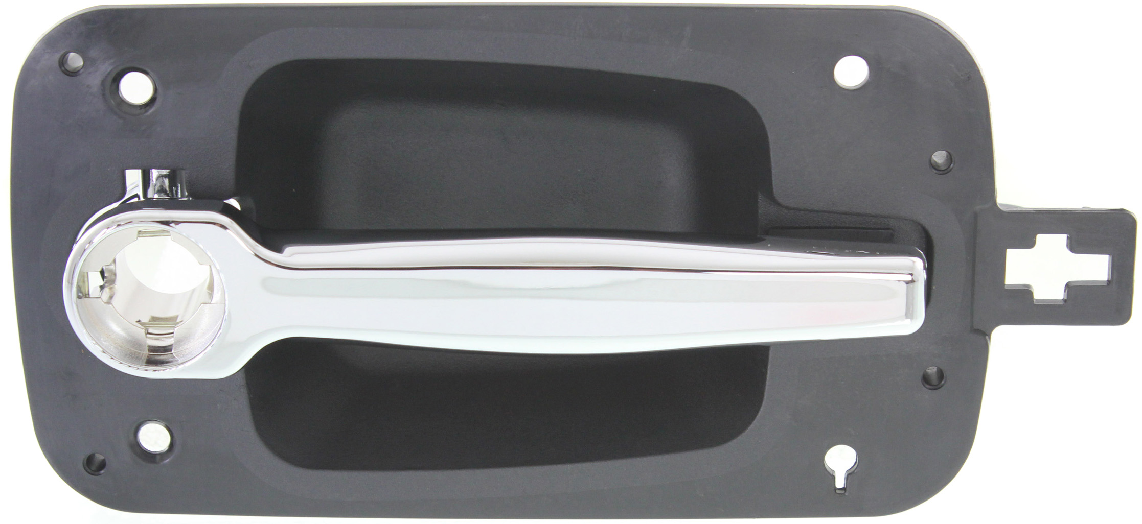 AM INTERNATIONAL TRUCK 08-12 FRONT EXTERIOR DOOR HANDLE LH=RH Chrome w Key Hole SKU REPI462158 OEM 2594003C1-2594006C1