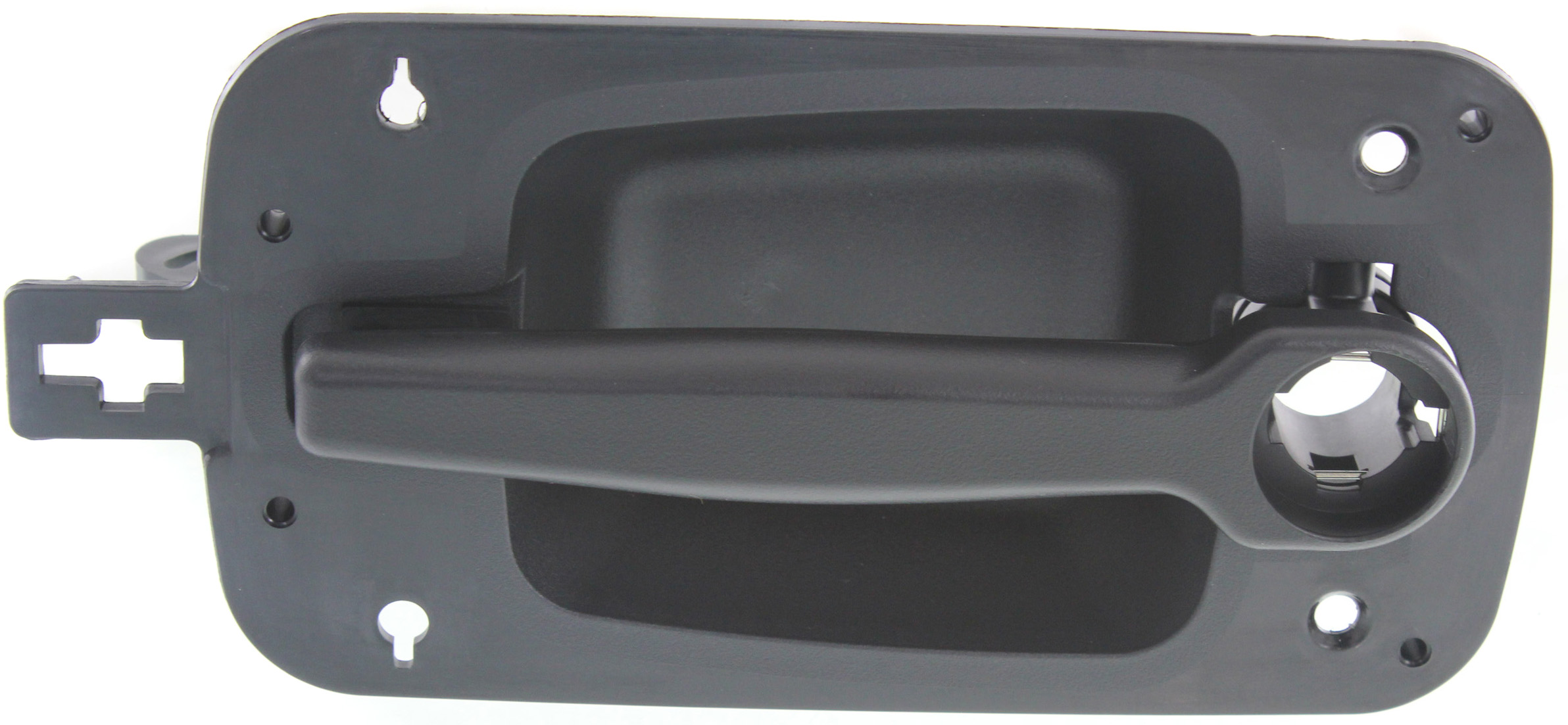 AM INTERNATIONAL TRUCK 08-12 FRONT EXTERIOR DOOR HANDLE LH=RH Textured Black w Key Hole SKU REPI462160 OEM 2587515C1L 3747735C1-2587515C1