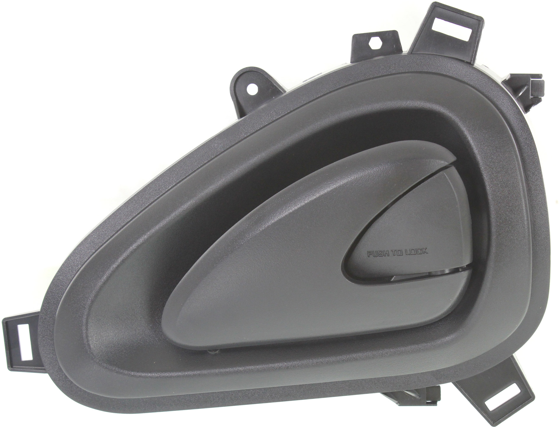 AM INTERNATIONAL 4300-08-12 DURASTAR 13-13 FRONT INTERIOR DOOR HANDLE RH Textured Black Plastic SKU REPI462161 OEM 2505425C1