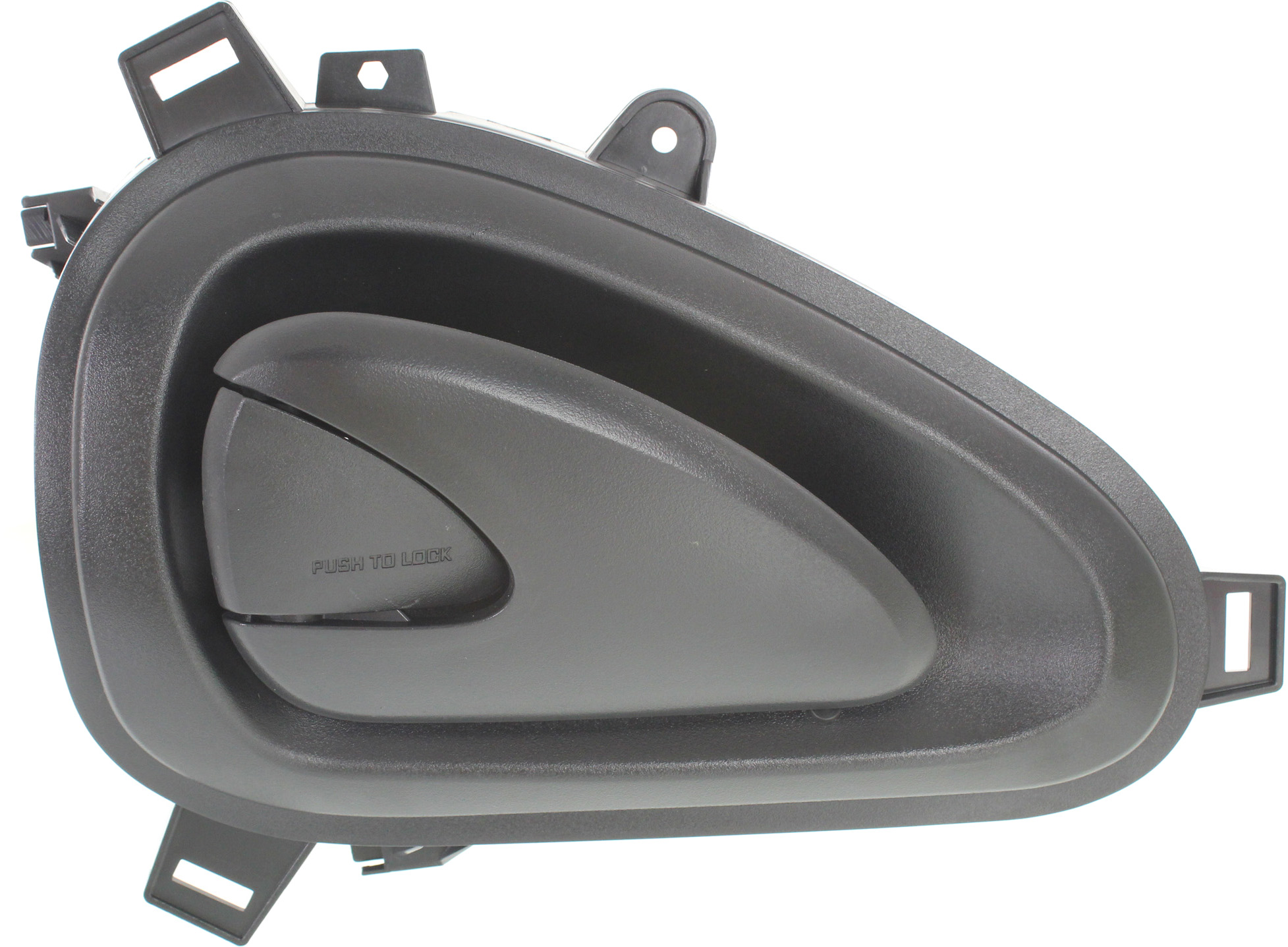 AM INTERNATIONAL 4300-08-12 DURASTAR 13-13 FRONT INTERIOR DOOR HANDLE LH Textured Black Plastic SKU REPI462162 OEM 2505424C1