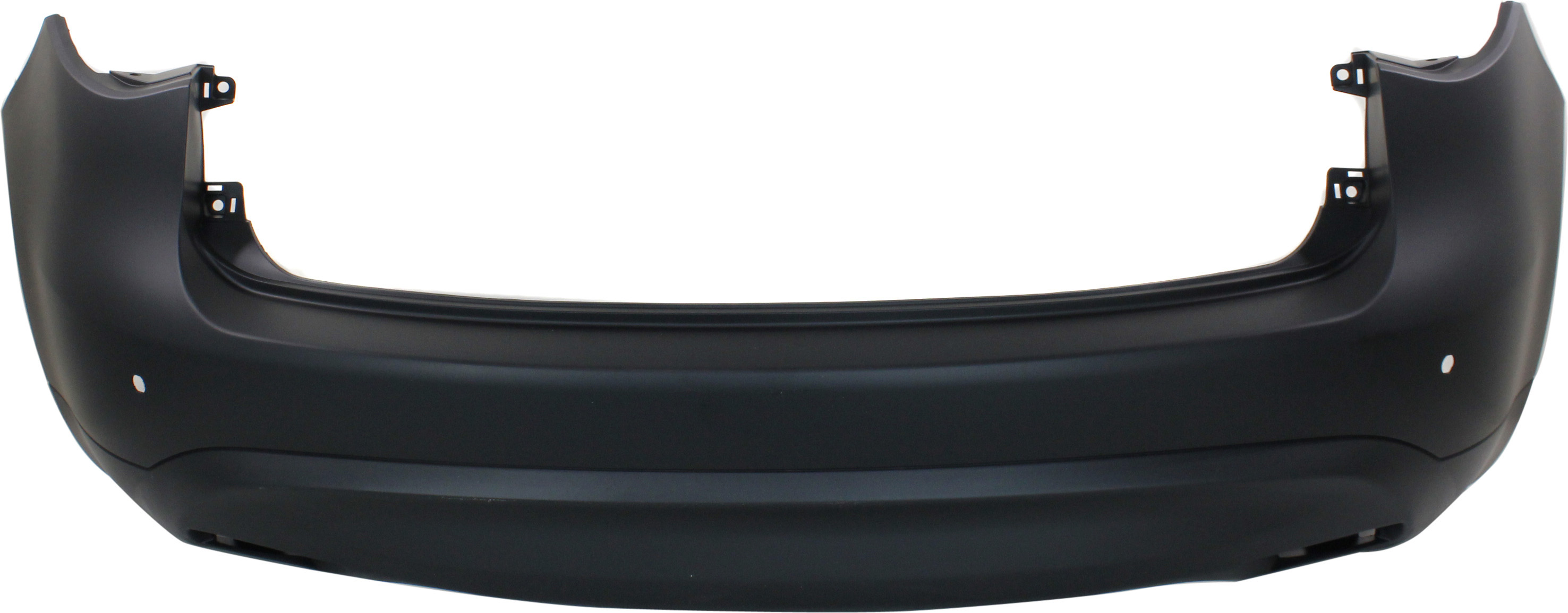 AM FX35 FX37-09-13 QX70-14-17 REAR BUMPER COVER Primed w Premium Pkg w Parking Aid Sensor Holes CAPA SKU REPI760116PQ Partslink IN1100135C OEM HEM221CH0H