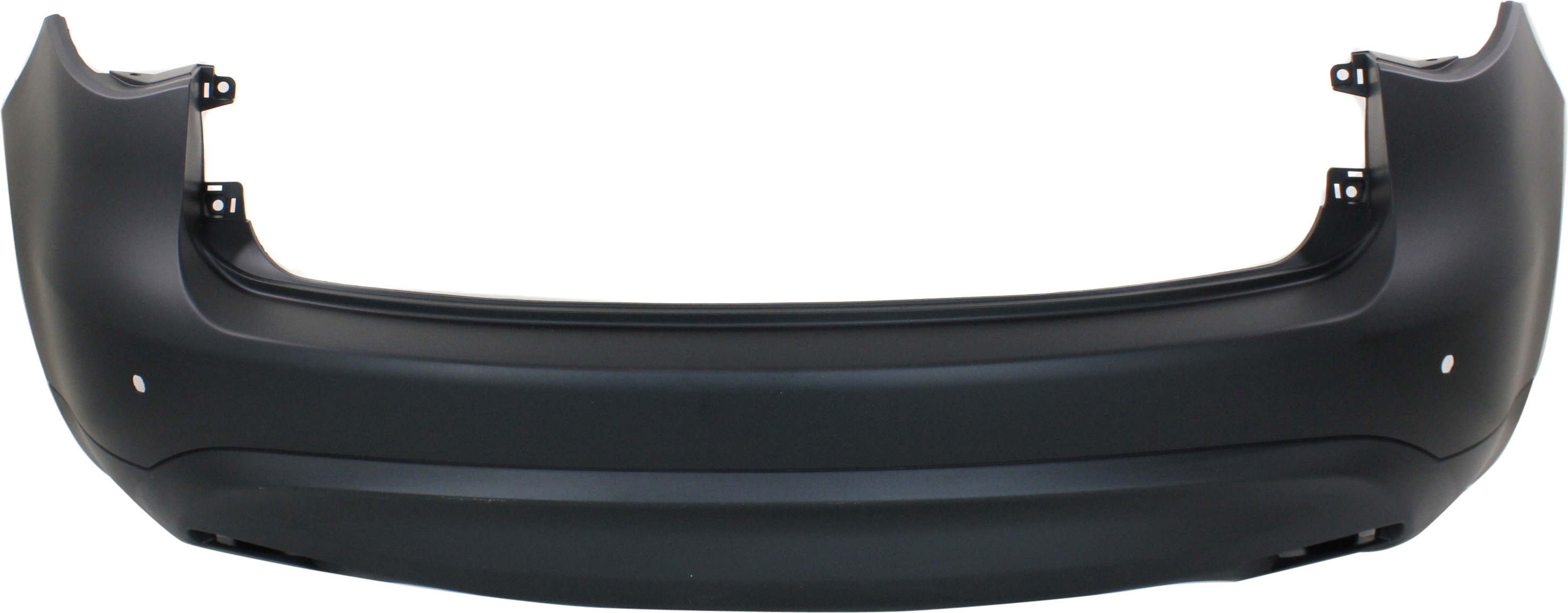 AM FX35 FX37-09-13 QX70-14-17 REAR BUMPER COVER Primed w Premium Pkg w Parking Aid Sensor Holes SKU REPI760116P Partslink IN1100135 OEM HEM221CH0H