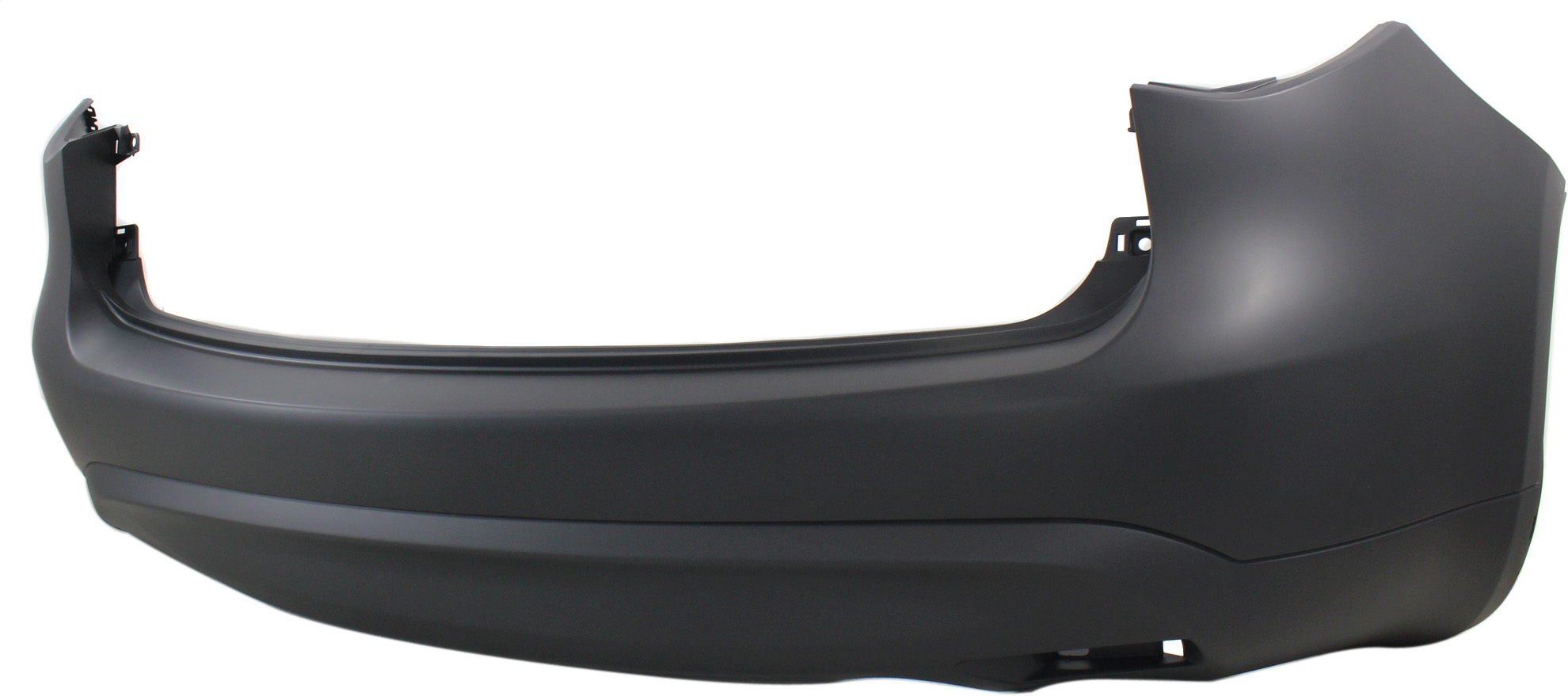 AM FX35 FX37-09-13 QX70-14-17 REAR BUMPER COVER Primed w o Premium Pkg w o Parking Aid Sensor Holes CAPA SKU REPI760117PQ Partslink IN1100134C OEM HEM221CA0H