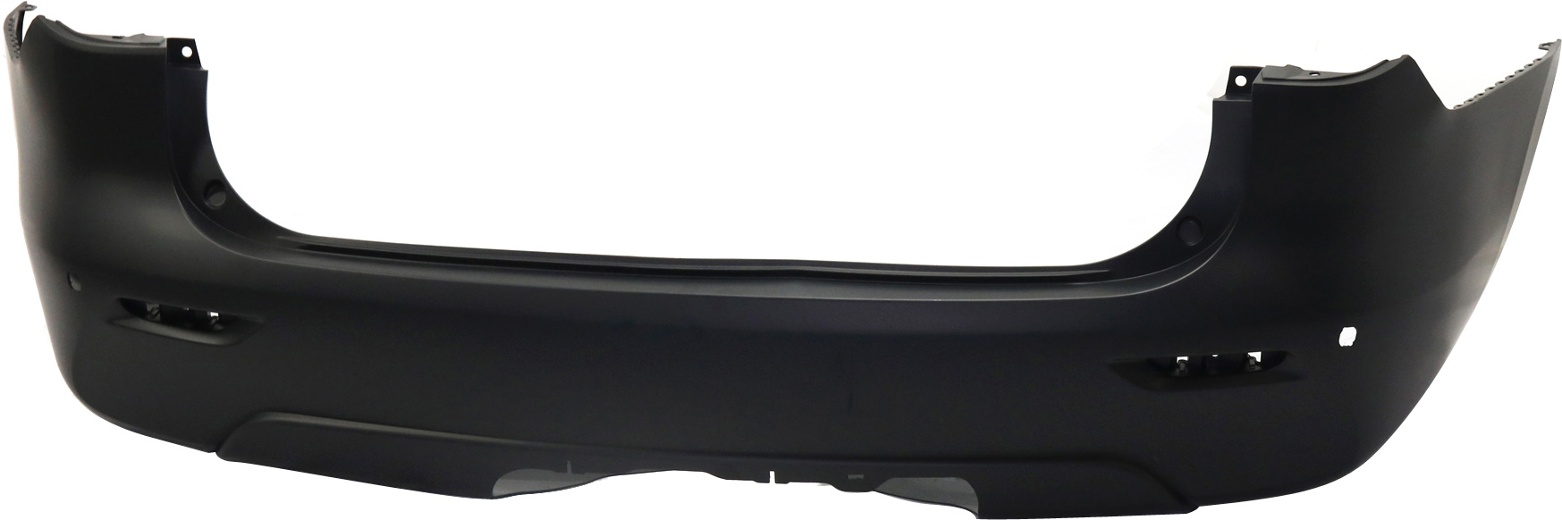 AM JX35-13-13 QX60-14-15 REAR BUMPER COVER Primed w Premium Package w Towing Package w o Driver Assist Package SKU REPI760124P Partslink IN1100147 OEM 850223JC2H