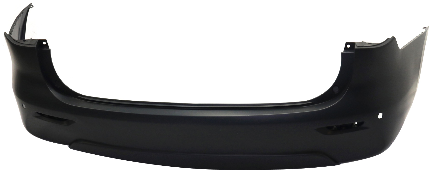 AM JX35-13-13 QX60-14-15 REAR BUMPER COVER Primed w Premium Package w o Towing Package w o Driver Assist Package SKU REPI760127P Partslink IN1100146 OEM 850223JC0H