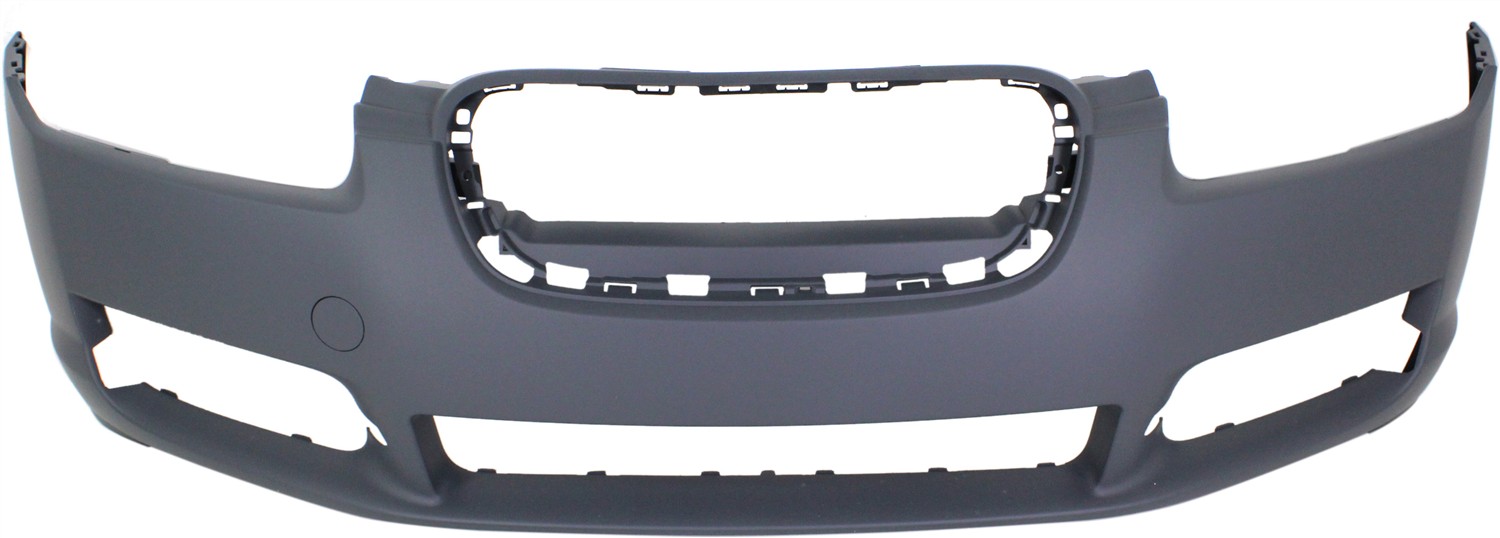AM XF 09-11 FRONT BUMPER COVER Primed w o Parking Aid Sensors SKU REPJ010310P Partslink JA1000142 OEM C2Z8838XXX