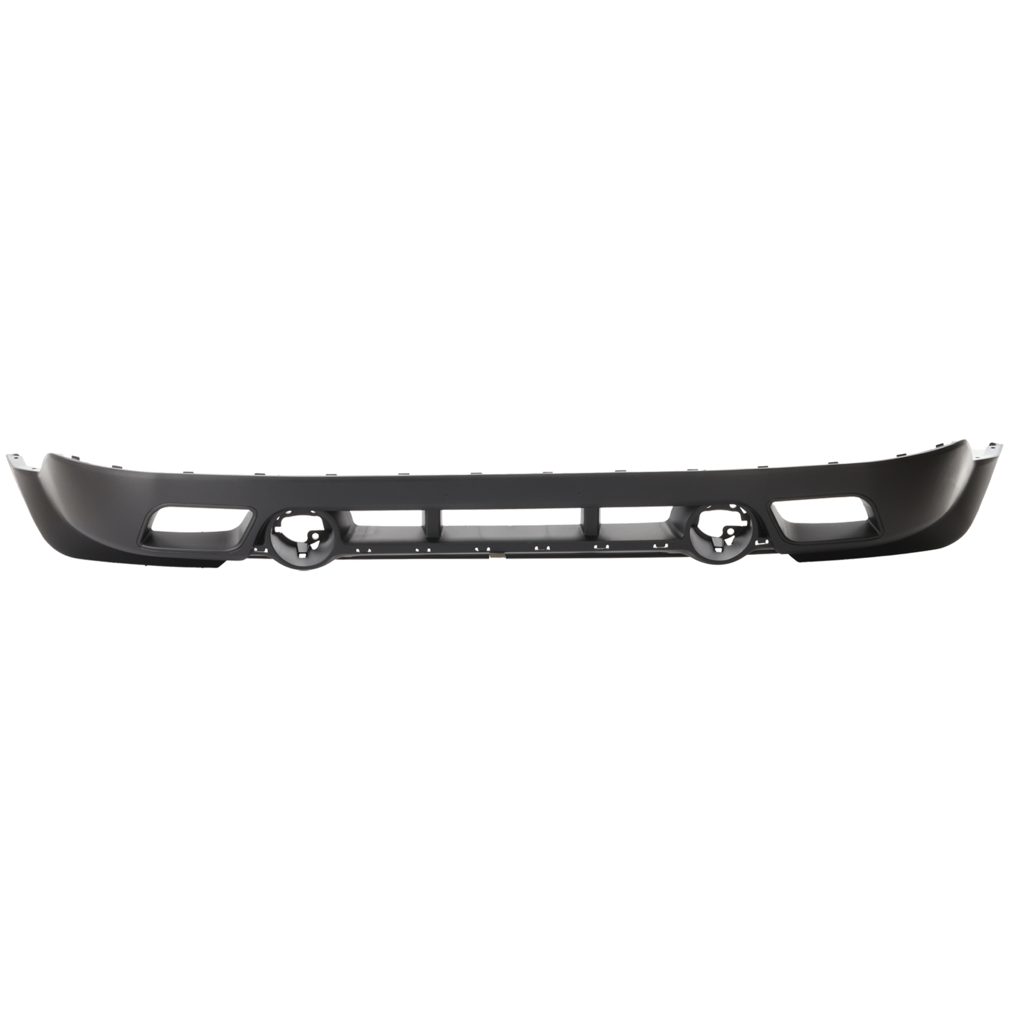 AM PATRIOT 11-17 FRONT BUMPER COVER Lower Textured w Mldg Hole for Chr Trim and Tow Hook Holes CAPA SKU REPJ010316Q Partslink CH1015112C OEM 68091525AA