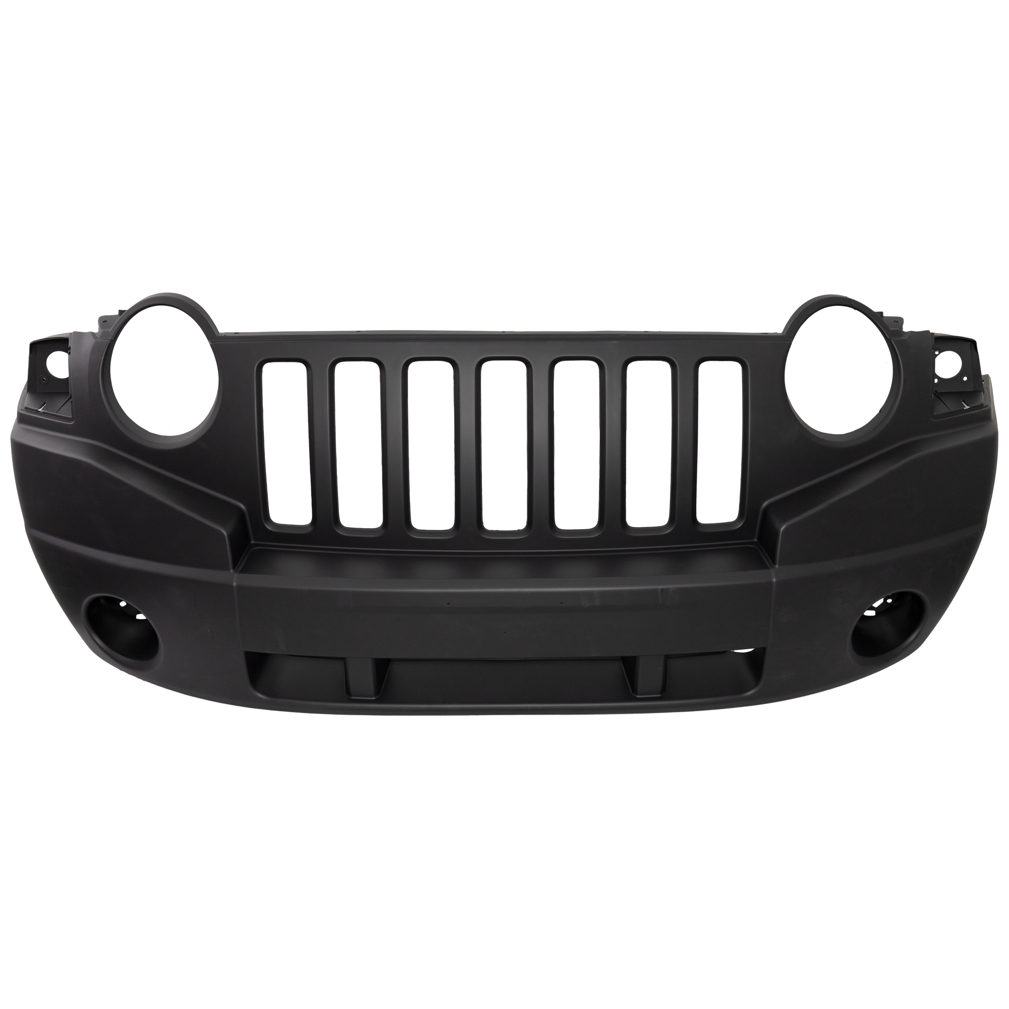 AM COMPASS 07-10 FRONT BUMPER COVER Primed w o Rallye Pkg CAPA SKU REPJ010320Q Partslink CH1000905C OEM 68002271AC