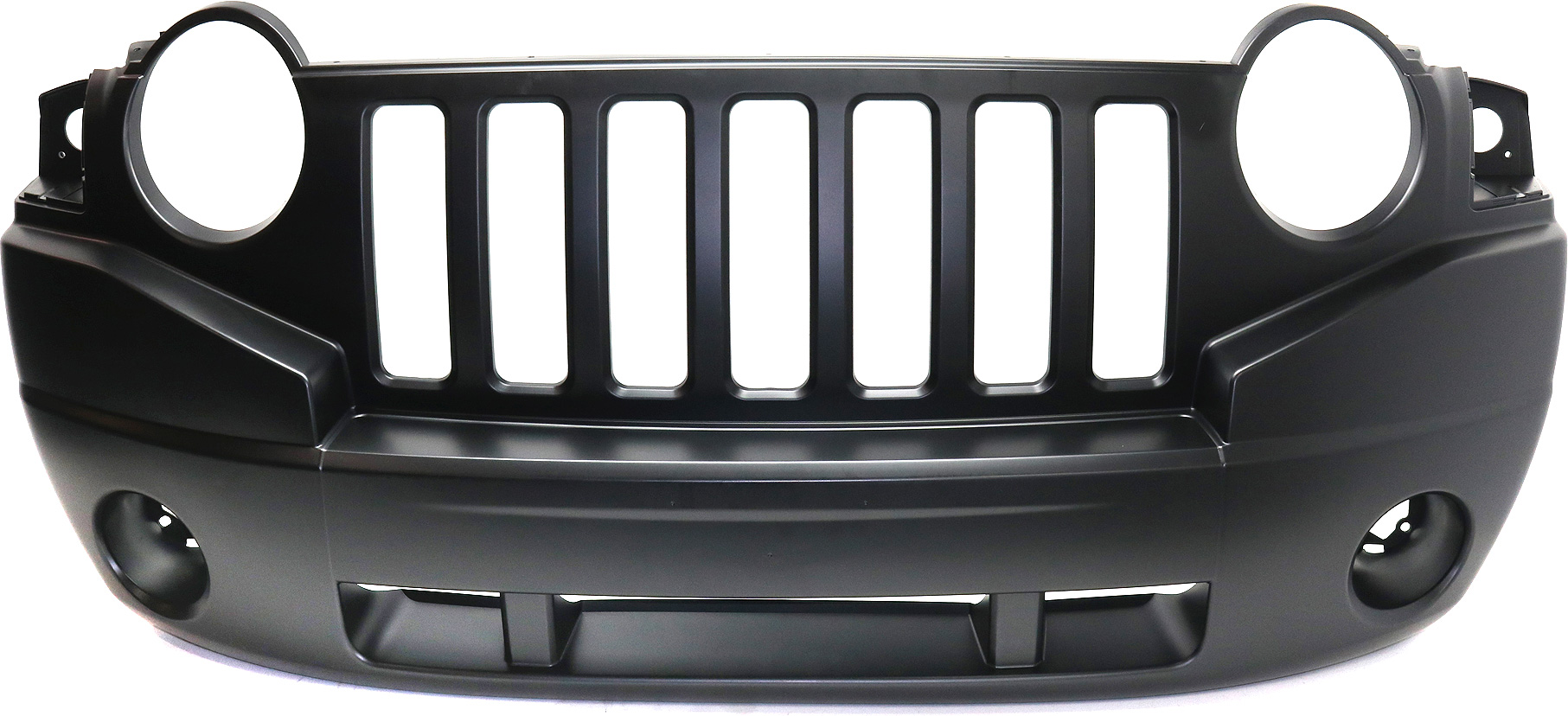 AM COMPASS 07-10 FRONT BUMPER COVER Primed w o Rallye Pkg SKU REPJ010320 Partslink CH1000905 OEM 68002271AC