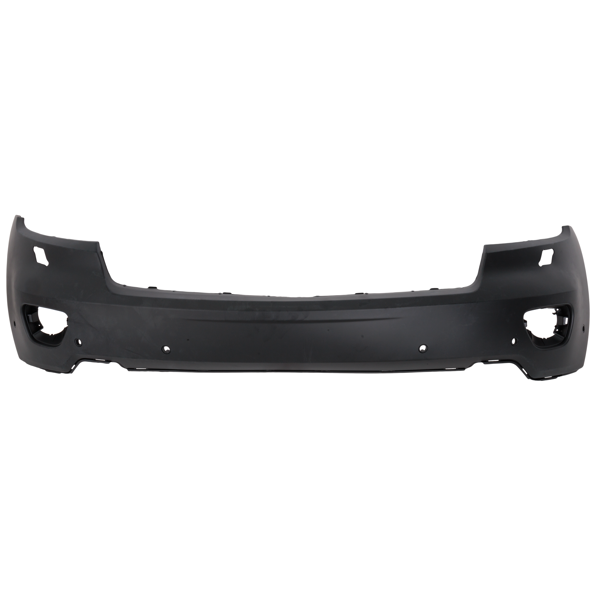 AM GRAND CHEROKEE 11-13 FRONT BUMPER COVER Upper Primed w Headlight Washer Holes Exc. SRT SRT8 Models CAPA SKU REPJ010321PQ Partslink CH1000980C OEM 68078269AB