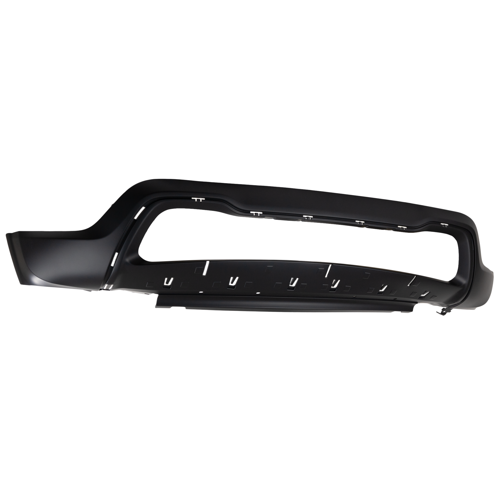 AM GRAND CHEROKEE 14-16 FRONT BUMPER COVER Lower Textured Laredo Limited Overland Summit Models CAPA SKU REPJ010326Q Partslink CH1015114C OEM 68143076AD