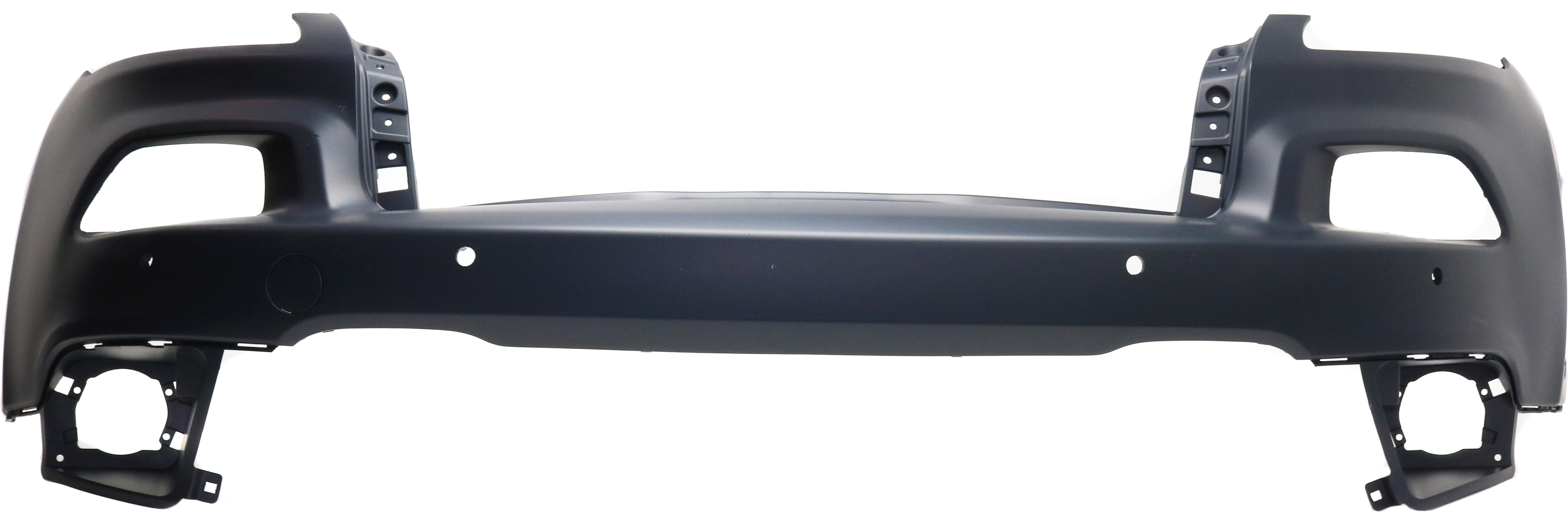 AM CHEROKEE 15-15 FRONT BUMPER COVER Upper Primed w Park Assist Snsr Holes Exc. Trailhawk Model CAPA SKU REPJ010330PQ Partslink CH1014121C OEM 68232195AB