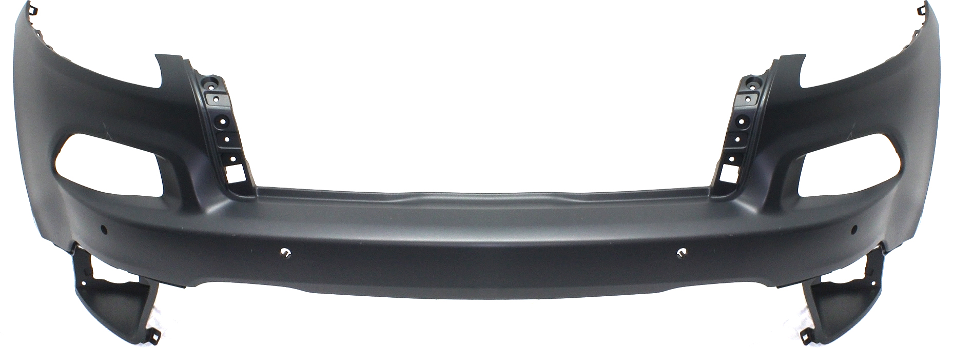 AM CHEROKEE 15-15 FRONT BUMPER COVER Upper Primed w Park Assist Snsr Holes Exc. Trailhawk Model SKU REPJ010330P Partslink CH1014121 OEM 68232195AB