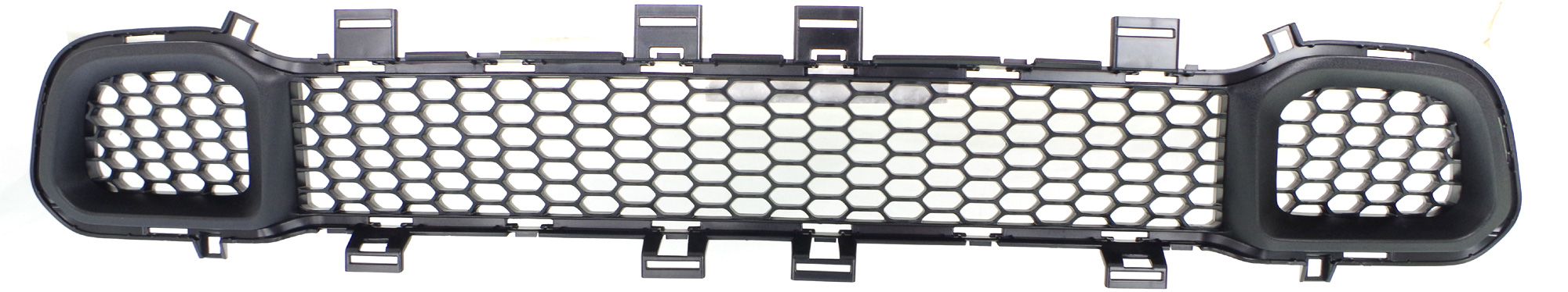 AM CHEROKEE 14-18 FRONT BUMPER GRILLE Textured w o Adaptive Cruise Control Latitude Limited North Overland Sport Models CAPA SKU REPJ015307Q Partslink CH1036126C OEM 68203216AA