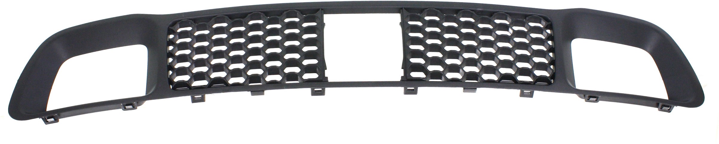 AM GRAND CHEROKEE 14-16 FRONT BUMPER GRILLE Lower Txtd Gray w Adaptive Cruise Control Laredo Limited Overland Models SKU REPJ015308 Partslink CH1036124 OEM 68143102AC