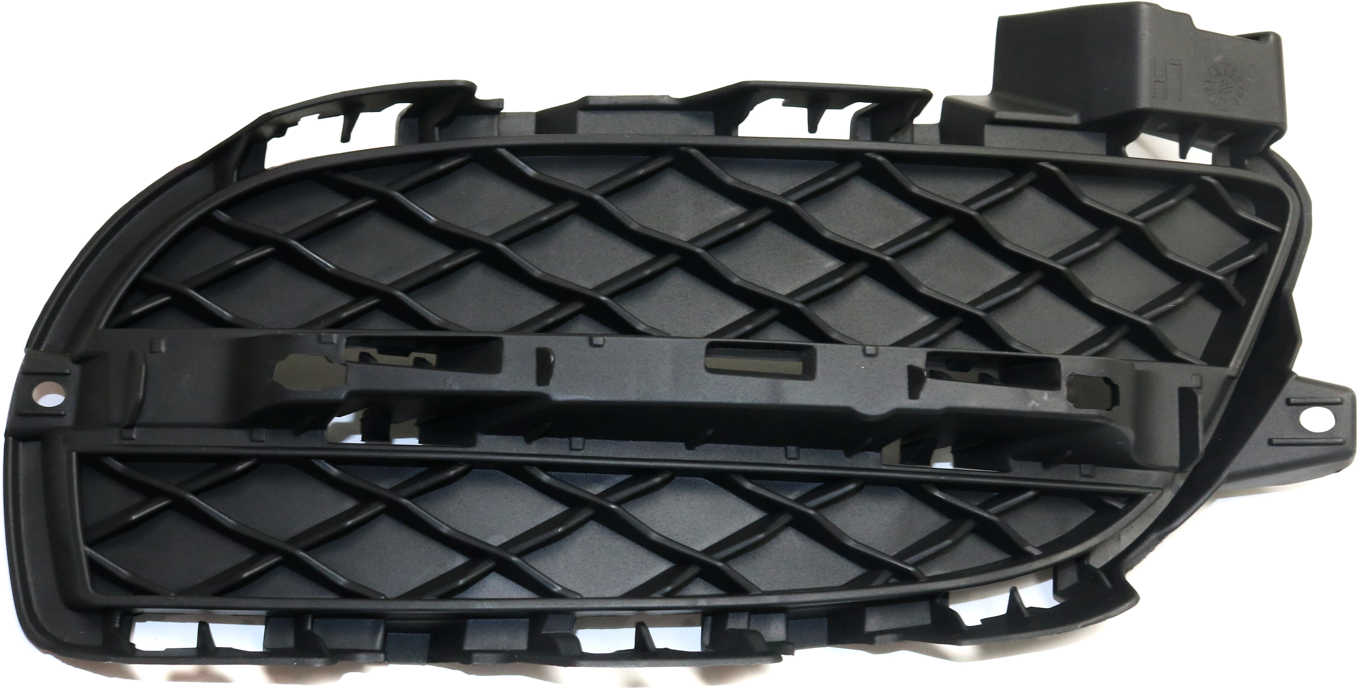 AM XJ 11-17 FOG LAMP COVER LH Outer w o Grille Opening SKU REPJ015506 Partslink JA1038102 OEM C2D5871