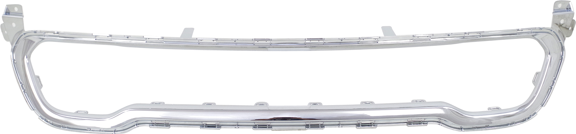 AM CHEROKEE 14-18 FRONT BUMPER MOLDING Chrome Limited Model CAPA SKU REPJ015909Q OEM 5SM98TZZAA PFM