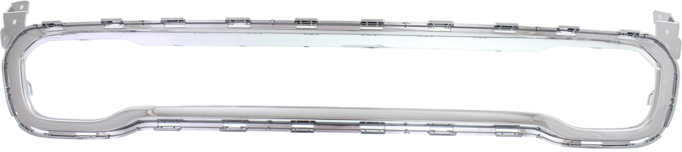 AM CHEROKEE 14-18 FRONT BUMPER MOLDING Chrome Limited Model SKU REPJ015909 OEM 5SM98TZZAA PFM