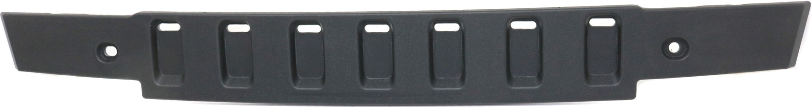 AM WRANGLER JK 07-18 FRONT BUMPER FILLER Upper Cover Textured Standard Duty SKU REPJ040301 Partslink CH1087124 OEM 1BE94RXFAC