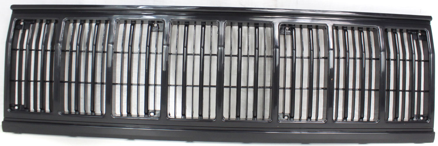 AM CHEROKEE 91-96 COMANCHE 88-92 GRILLE Black Shell and Insert SKU REPJ070114 Partslink CH1200177 OEM 5080643AB