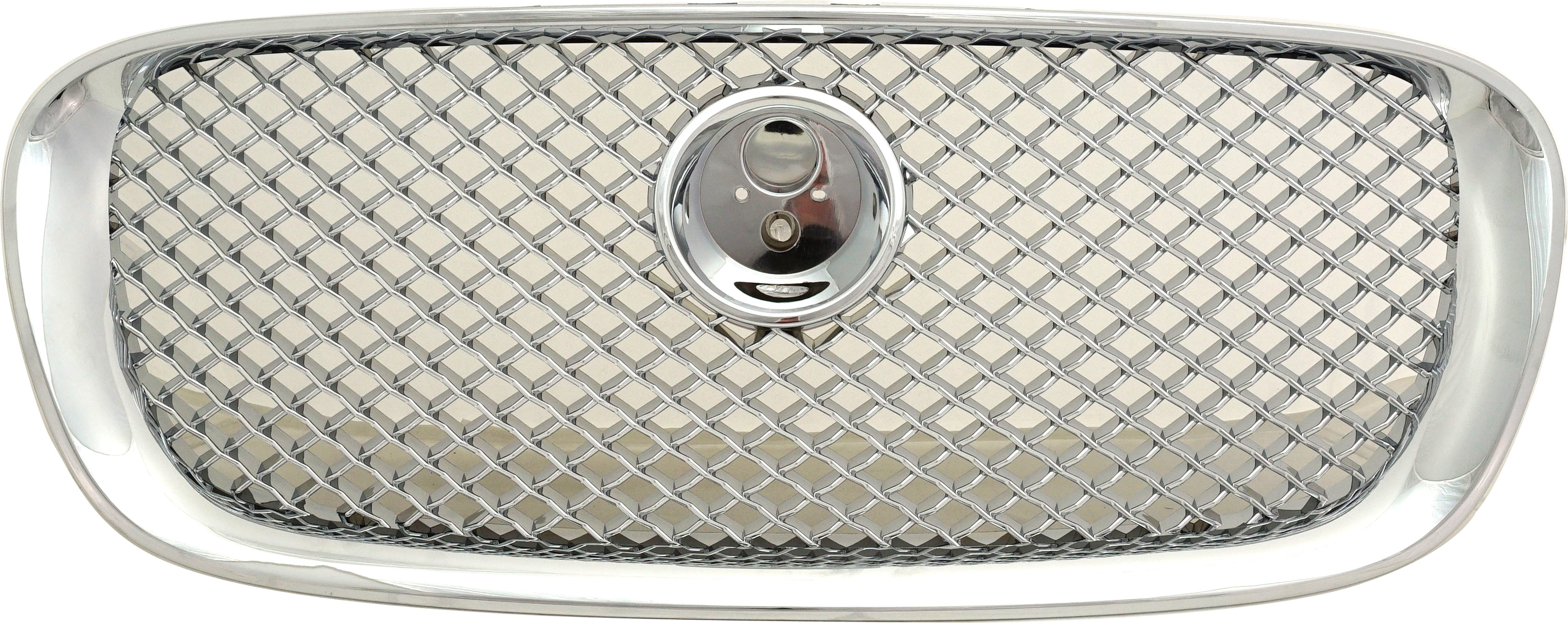 AM XF 09-11 GRILLE Radiator Grille Chrome Shell and Insert SKU REPJ070115 Partslink JA1200100 OEM C2Z3832