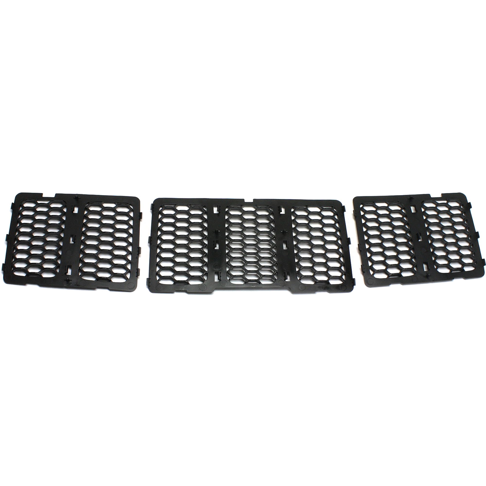 AM GRAND CHEROKEE 14-16 GRILLE Honeycomb Insert Textured Black Shell and Insert Code MFF MFE and MFK CAPA SKU REPJ070126Q Partslink CH1200377C OEM 68143074AD