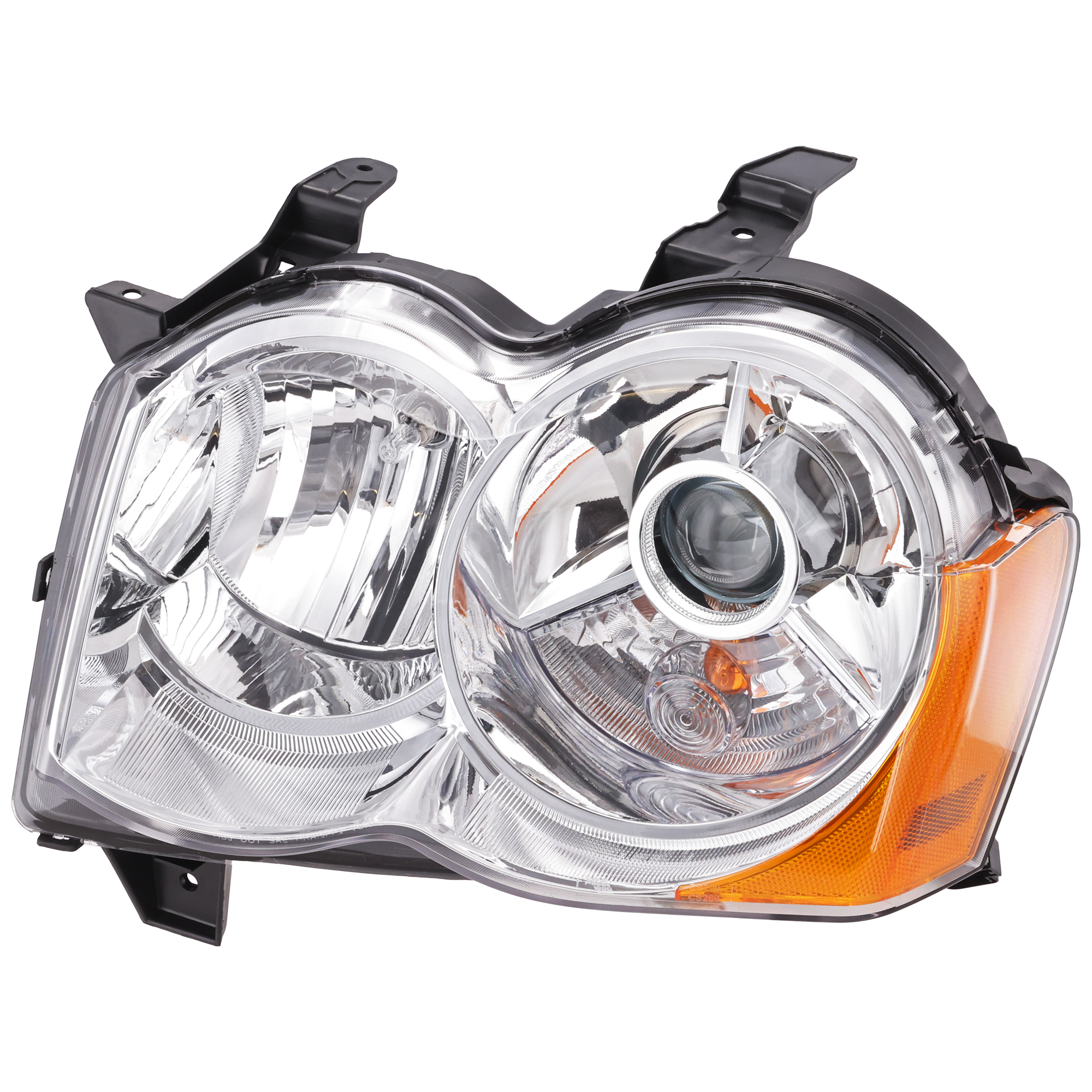 AM GRAND CHEROKEE 08-10 HEAD LAMP LH Lens and Housing HID Xenon w o HID Kit SKU REPJ100110 Partslink CH2518129 OEM 55157485AG 55157485AF 55157485