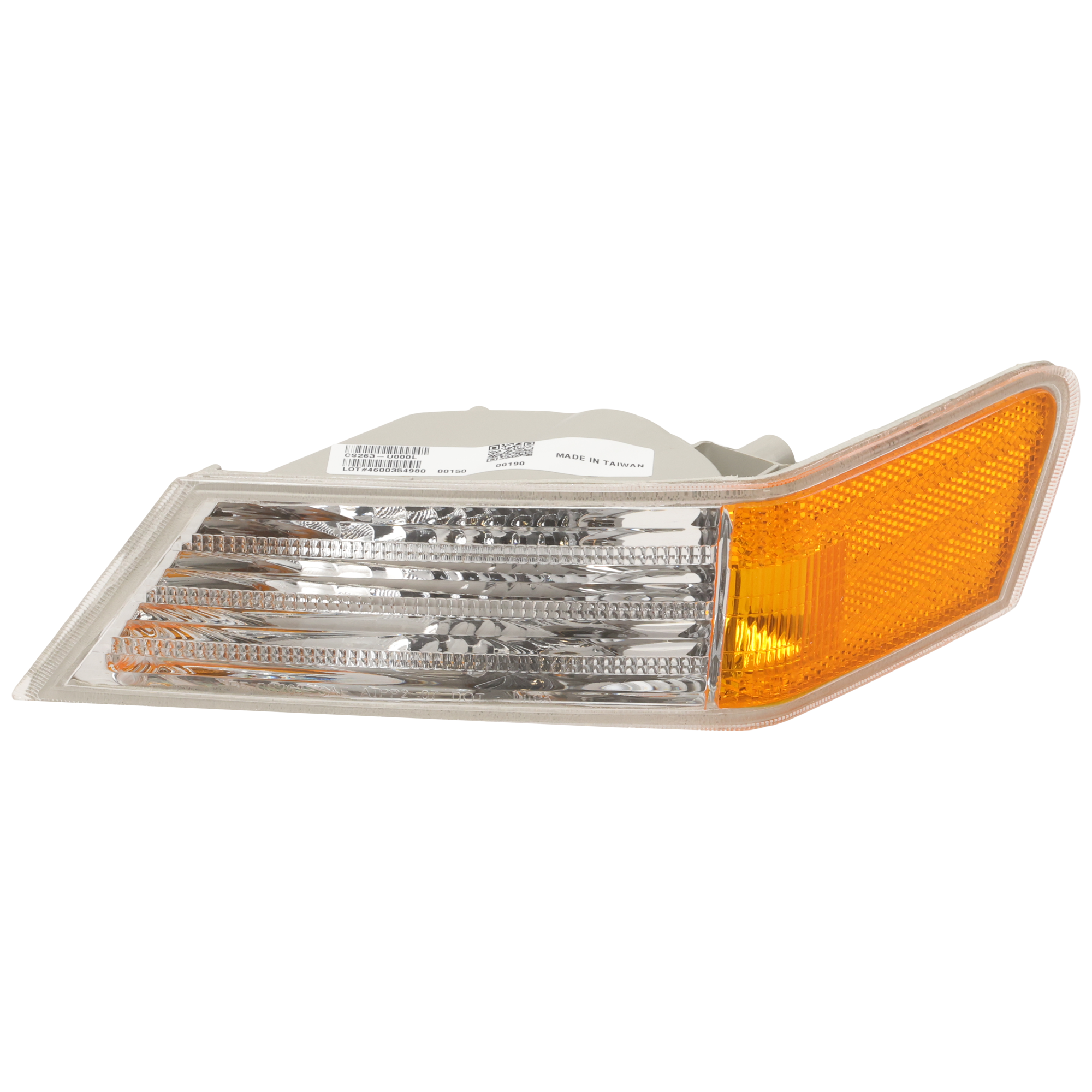 AM PATRIOT 07-17 CORNER LAMP LH Lens and Housing Park Signal Light SKU REPJ104102 Partslink CH2526102 OEM 68004181AC