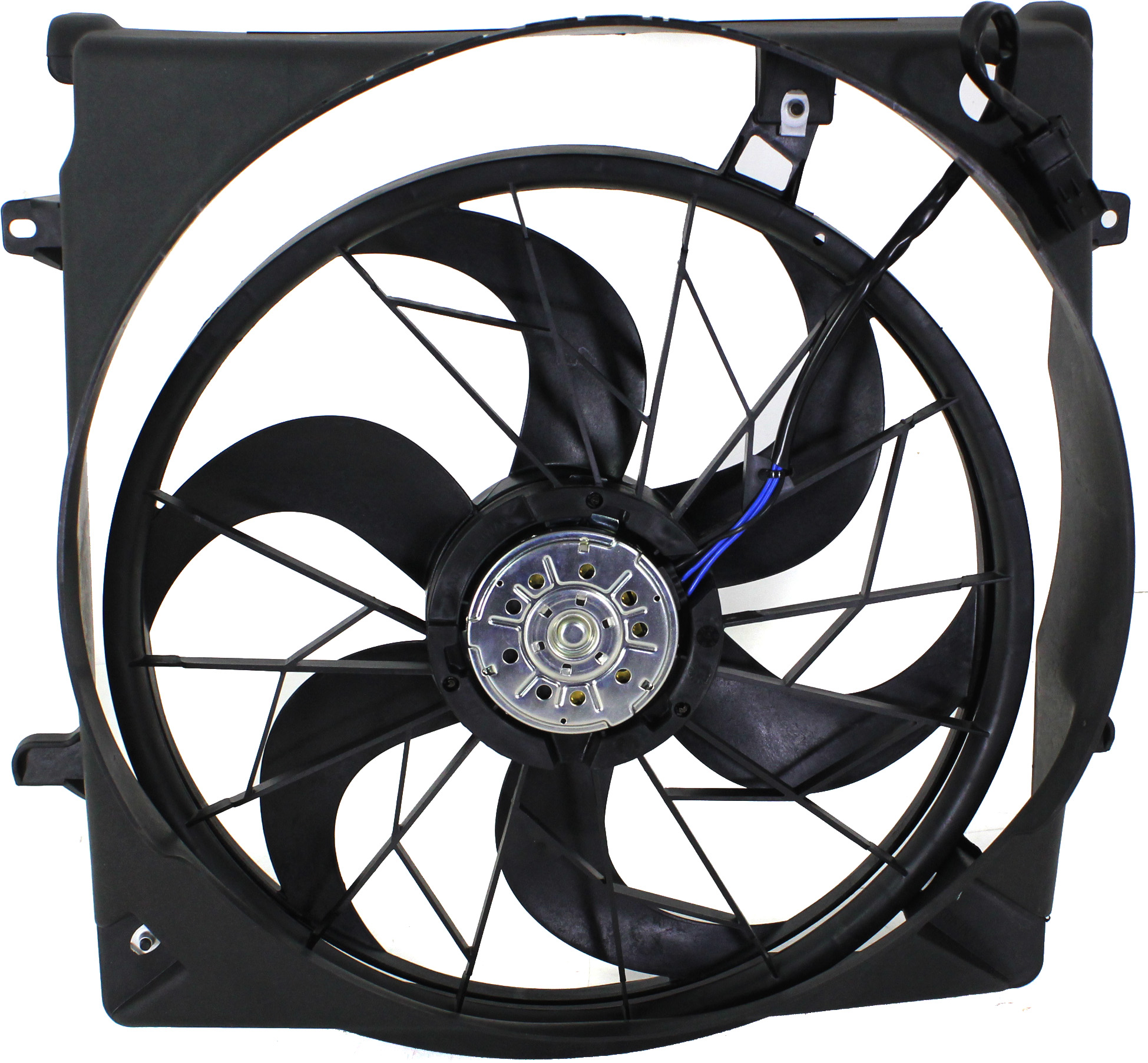AM LIBERTY 05-05 RADIATOR FAN SHROUD ASSEMBLY W Shroud 3.7L Eng. Heavy Duty Cooling SKU REPJ160902 Partslink CH3115148 OEM 55037691AA