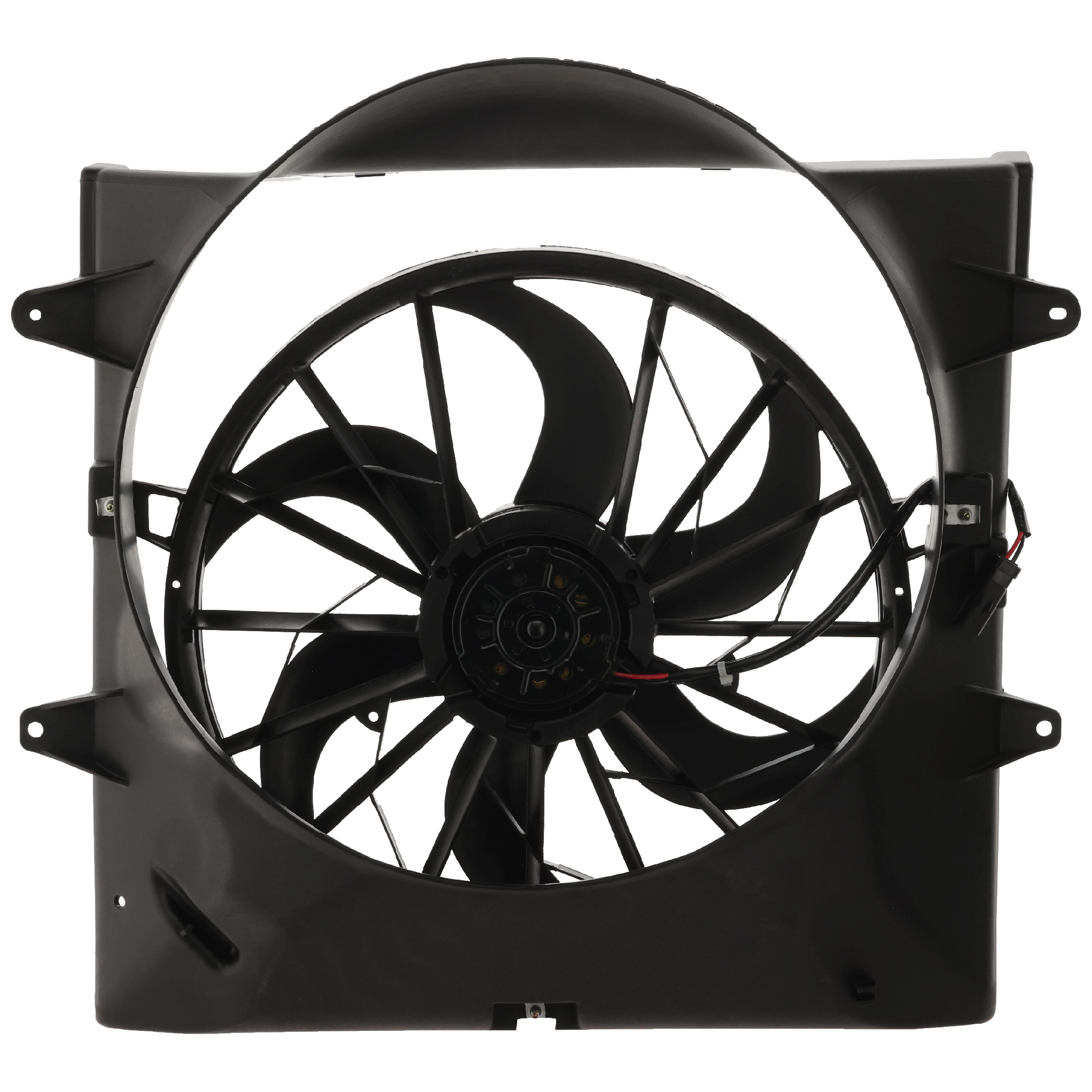 AM GRAND CHEROKEE 99-03 RADIATOR FAN ASSEMBLY Fan Motor Shroud 4.0L Eng w o Towing Package. SKU REPJ160907 Partslink CH3115110 OEM 52079489AB PFM 52079528AB