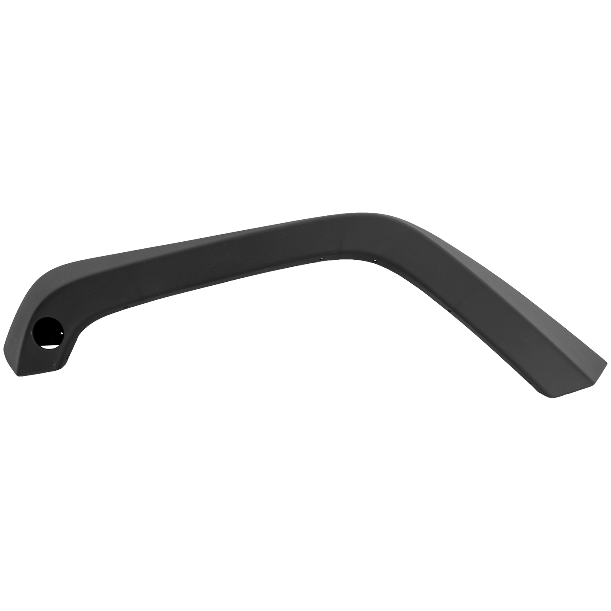 AM WRANGLER JK 07-18 FRONT FENDER FLARE LH Textured Black CAPA SKU REPJ221318Q Partslink CH1268119C OEM 5KF09RXFAH
