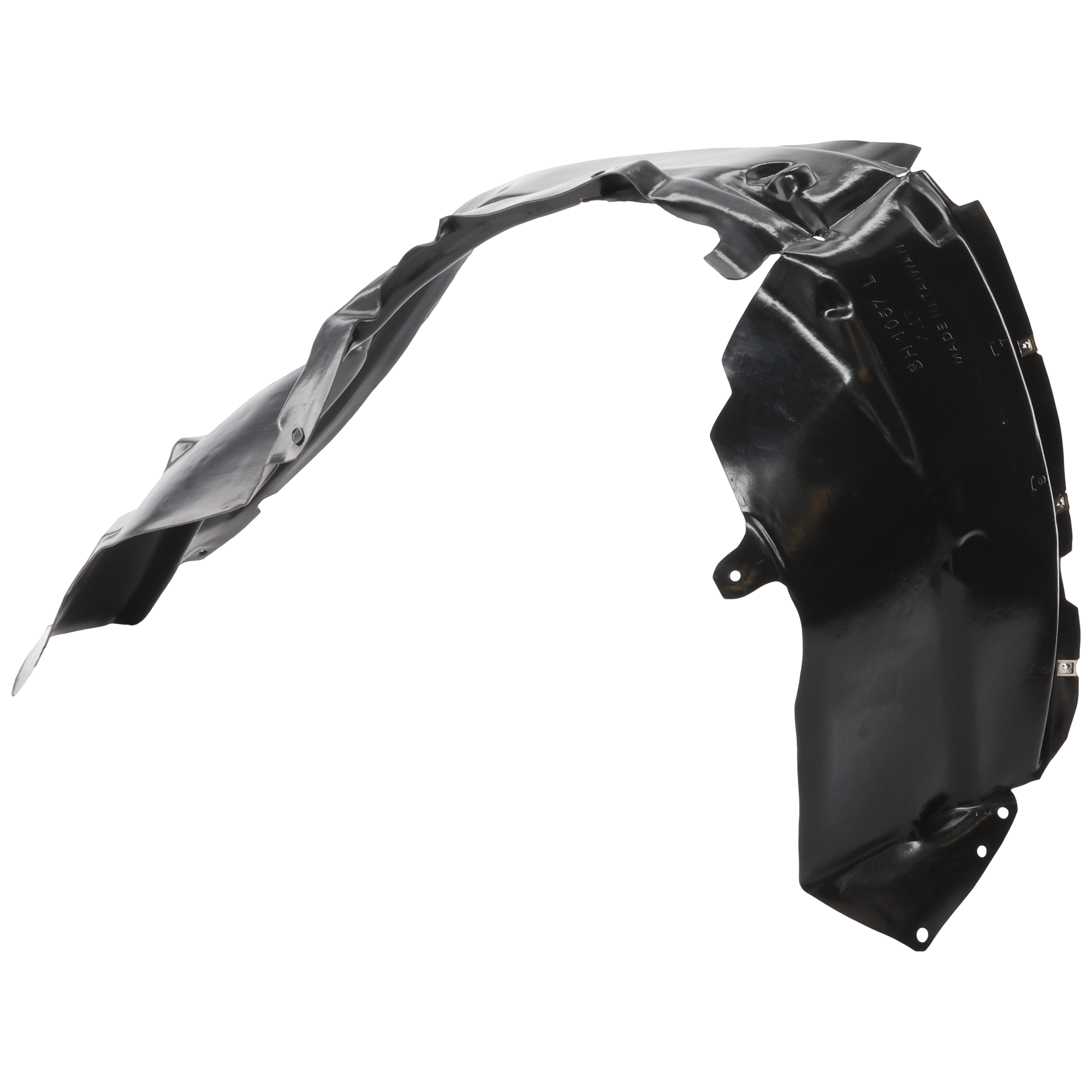 AM COMPASS 11-17 FRONT FENDER LINER LH Plastic Vacuum Form MK Body SKU REPJ222124 OEM 5182555AD