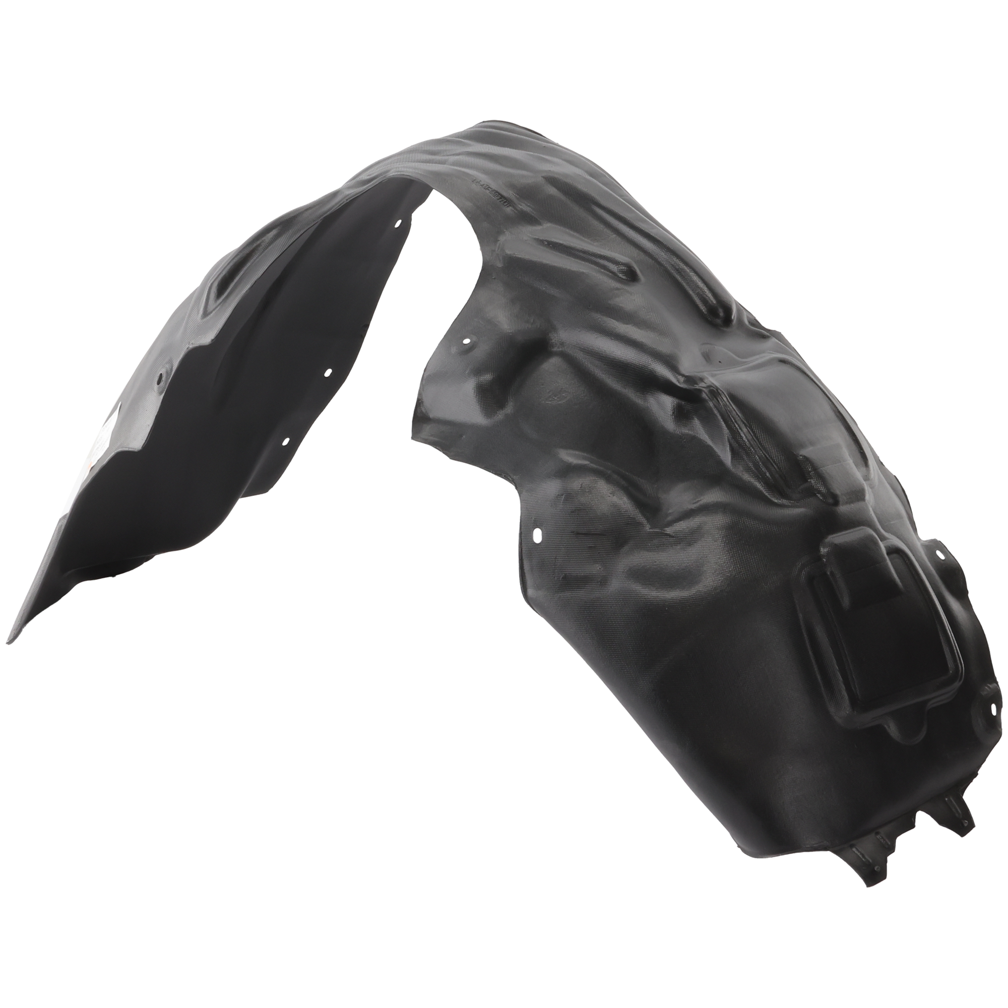 AM CHEROKEE 14-18 FRONT FENDER LINER LH Plastic Vacuum Form Black Trim w Off Road Package SKU REPJ222126 Partslink CH1248162 OEM 68102265AF